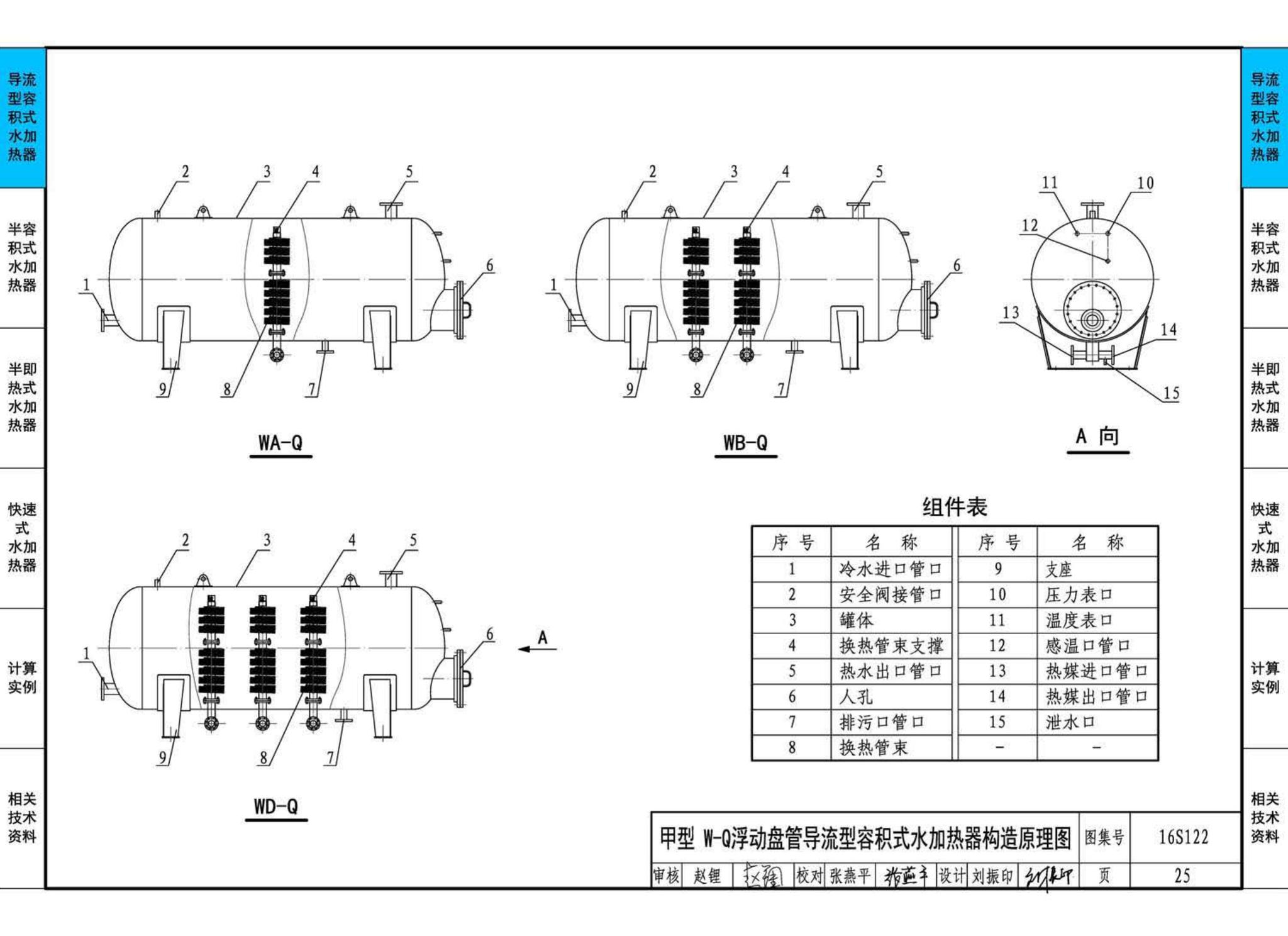 16S122--水加热器选用及安装