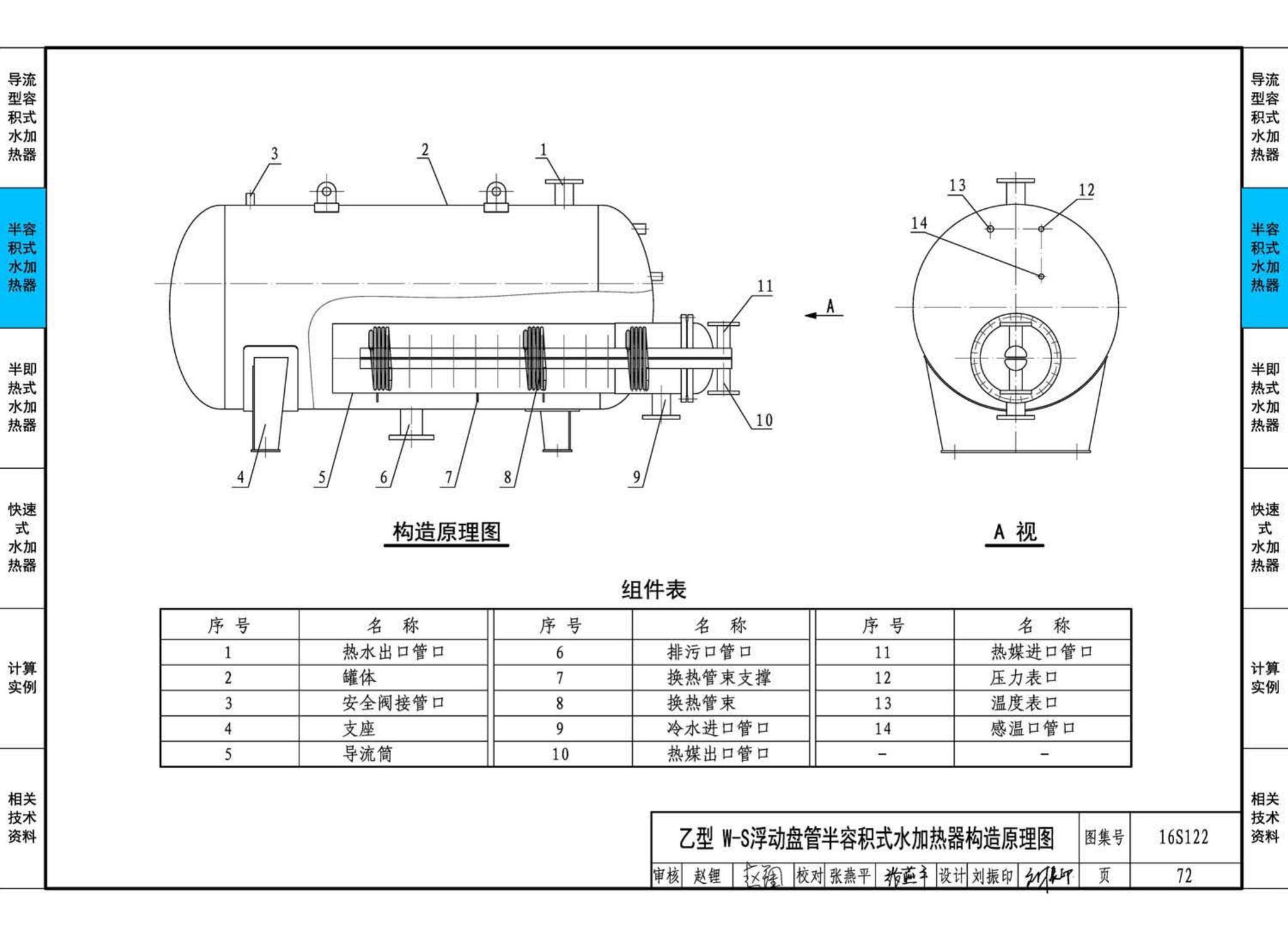 16S122--水加热器选用及安装