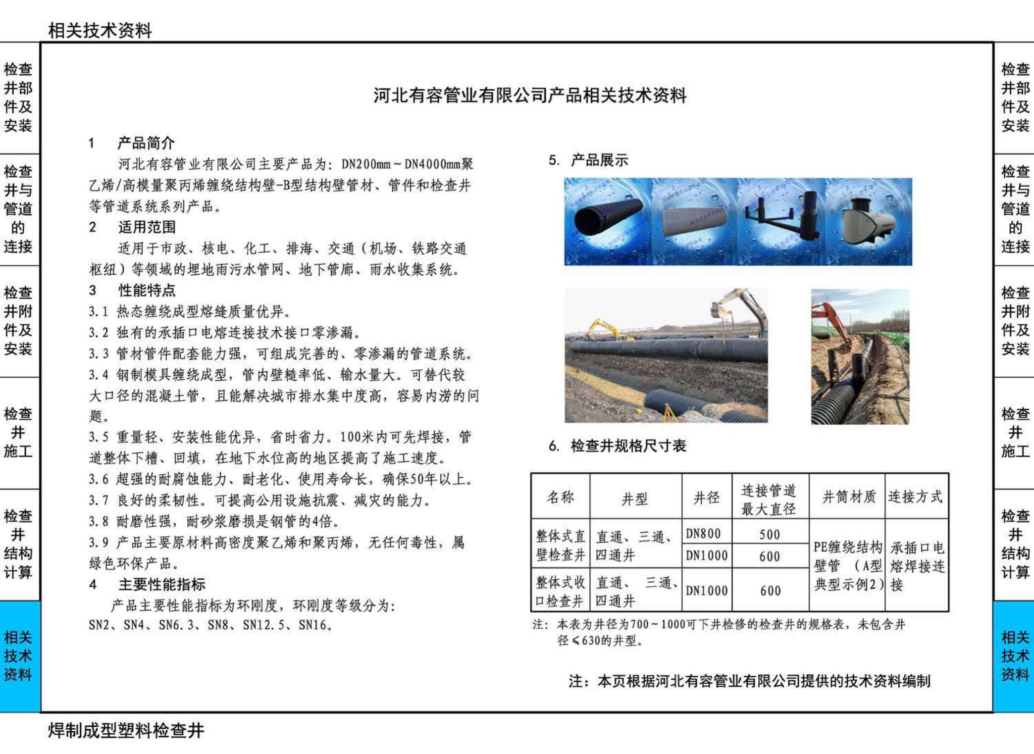 16S524--塑料排水检查井-井筒直径Φ700～Φ1000