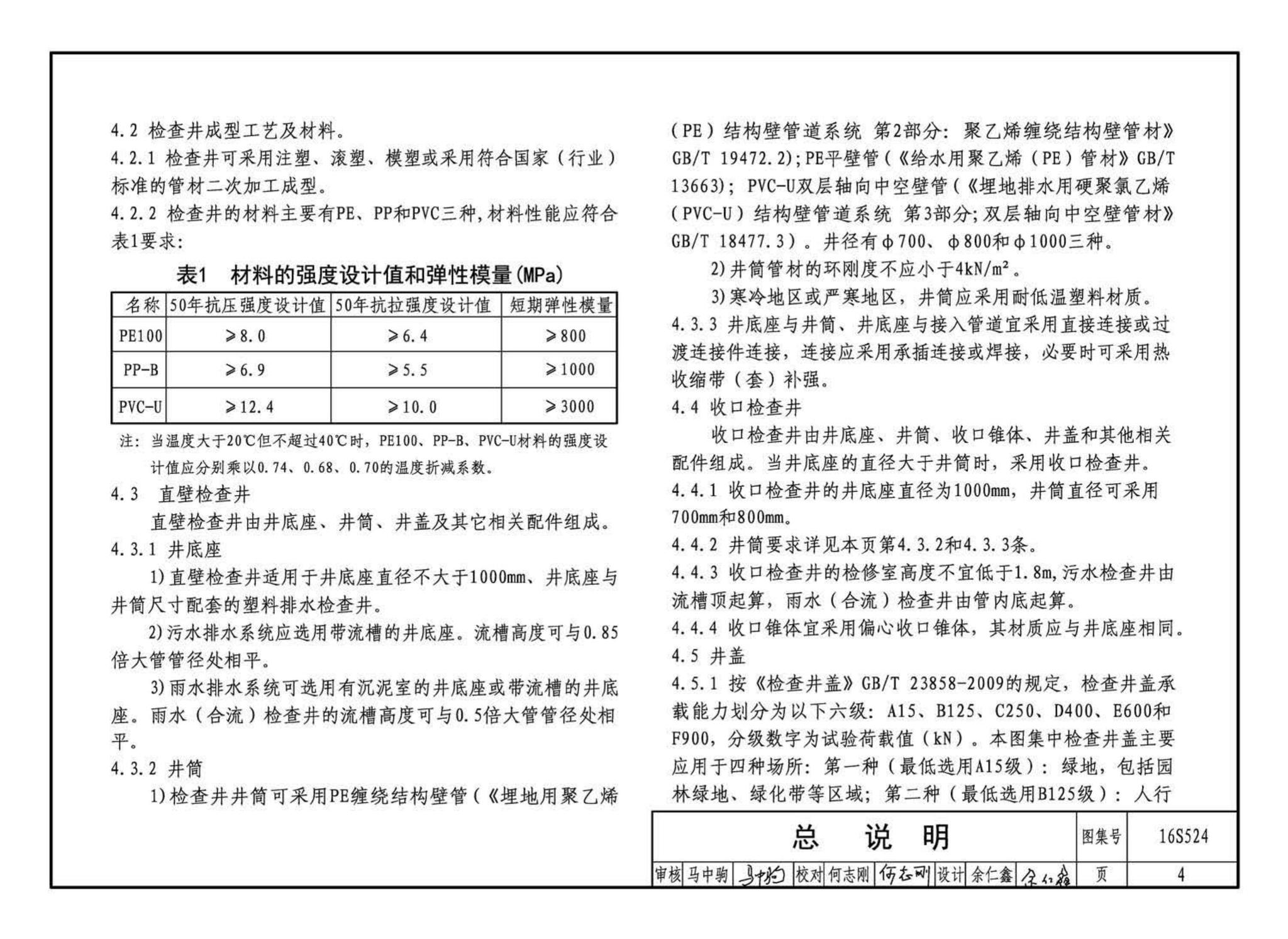 16S524--塑料排水检查井-井筒直径Φ700～Φ1000