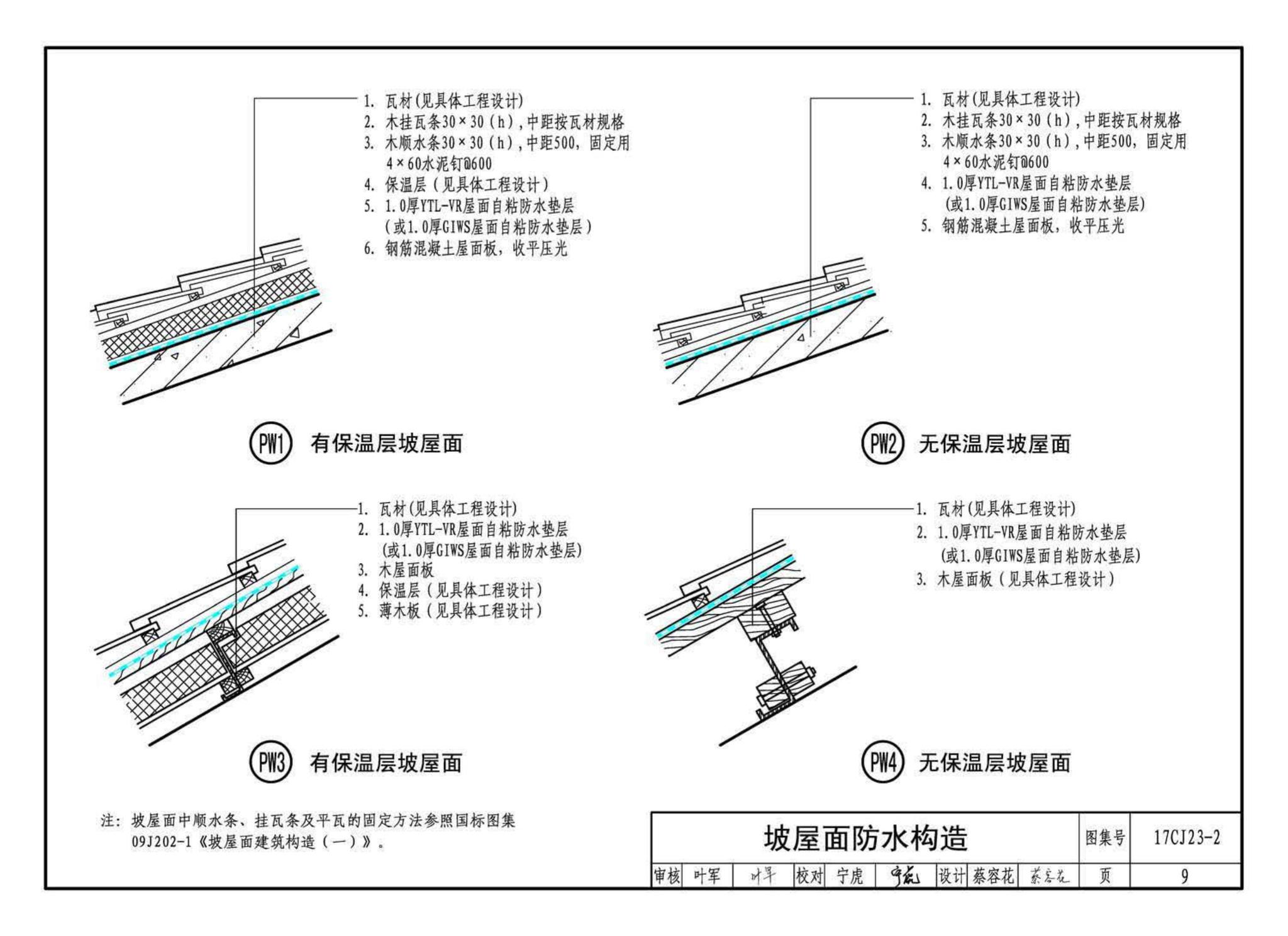 17CJ23-2--自粘防水材料建筑构造（二）