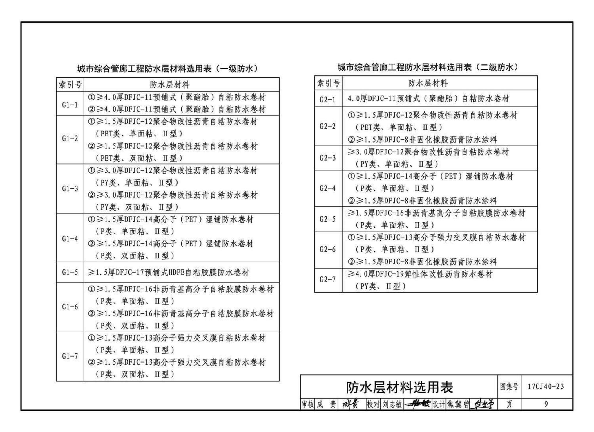 17CJ40-23--建筑防水系统构造(二十三)