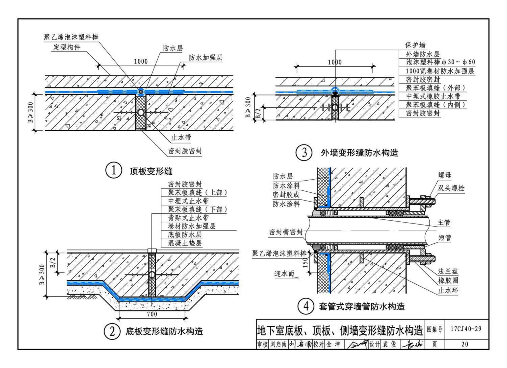 17CJ40-29--建筑防水系统构造（二十九）