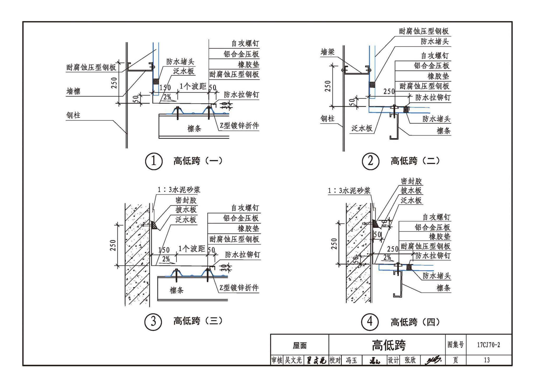 17CJ70-2(2024年版)--耐腐蚀压型钢板建筑构造