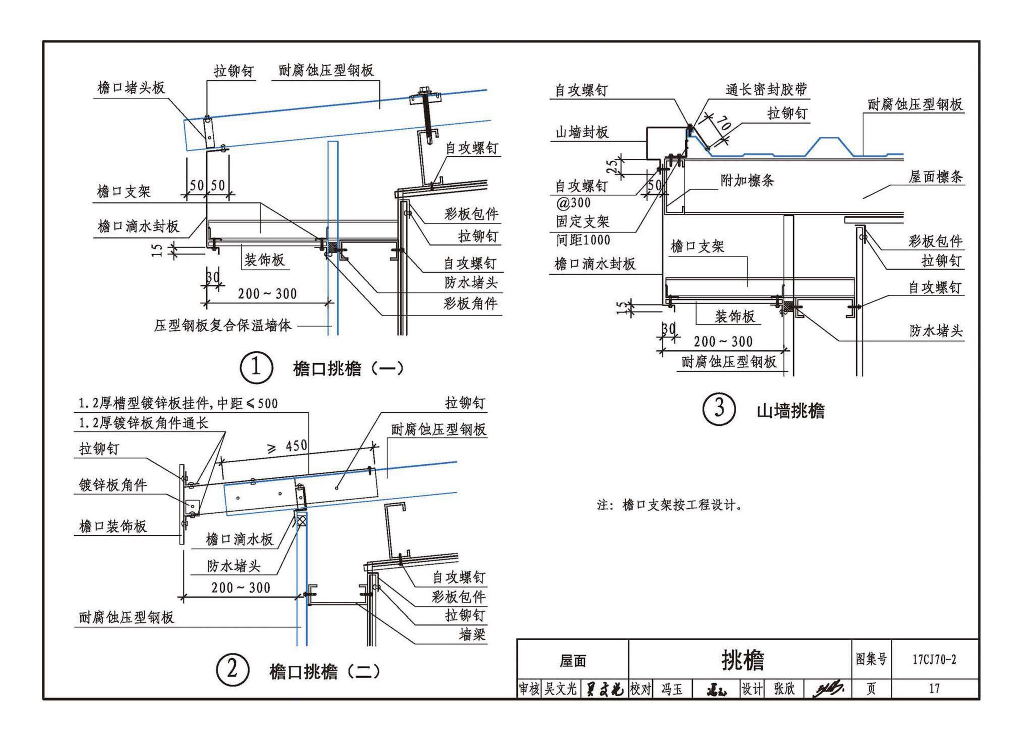 17CJ70-2(2024年版)--耐腐蚀压型钢板建筑构造