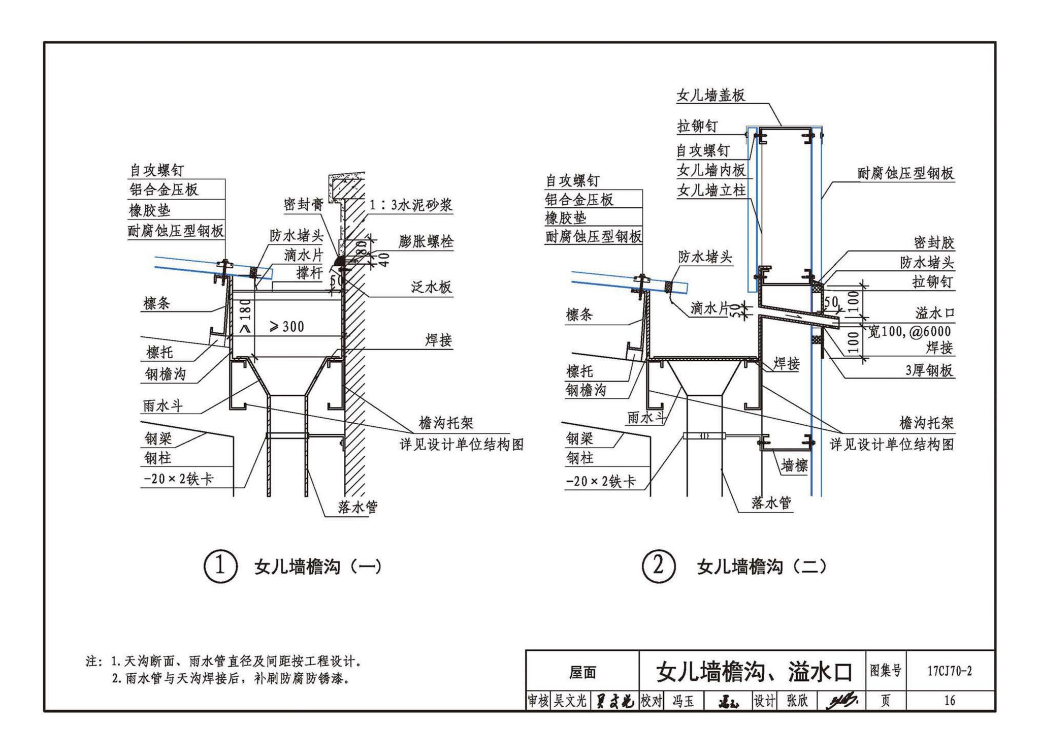 17CJ70-2(2024年版)--耐腐蚀压型钢板建筑构造