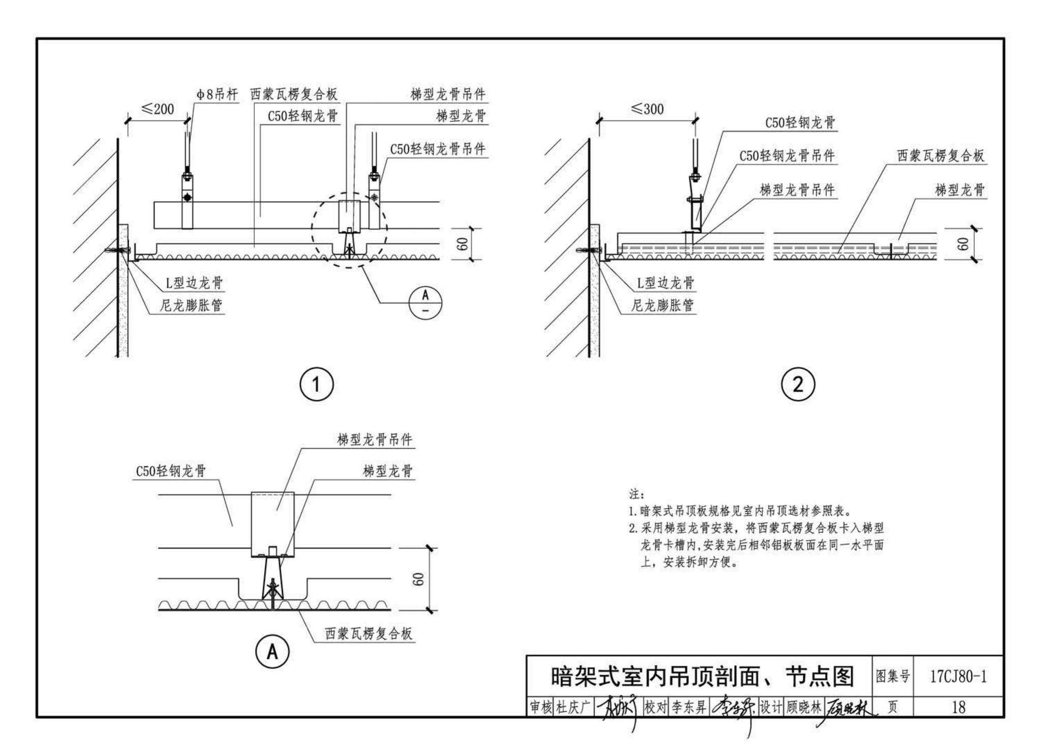 17CJ80-1--铝合金复合板建筑幕墙及装饰构造—BHOWA西蒙瓦楞复合板