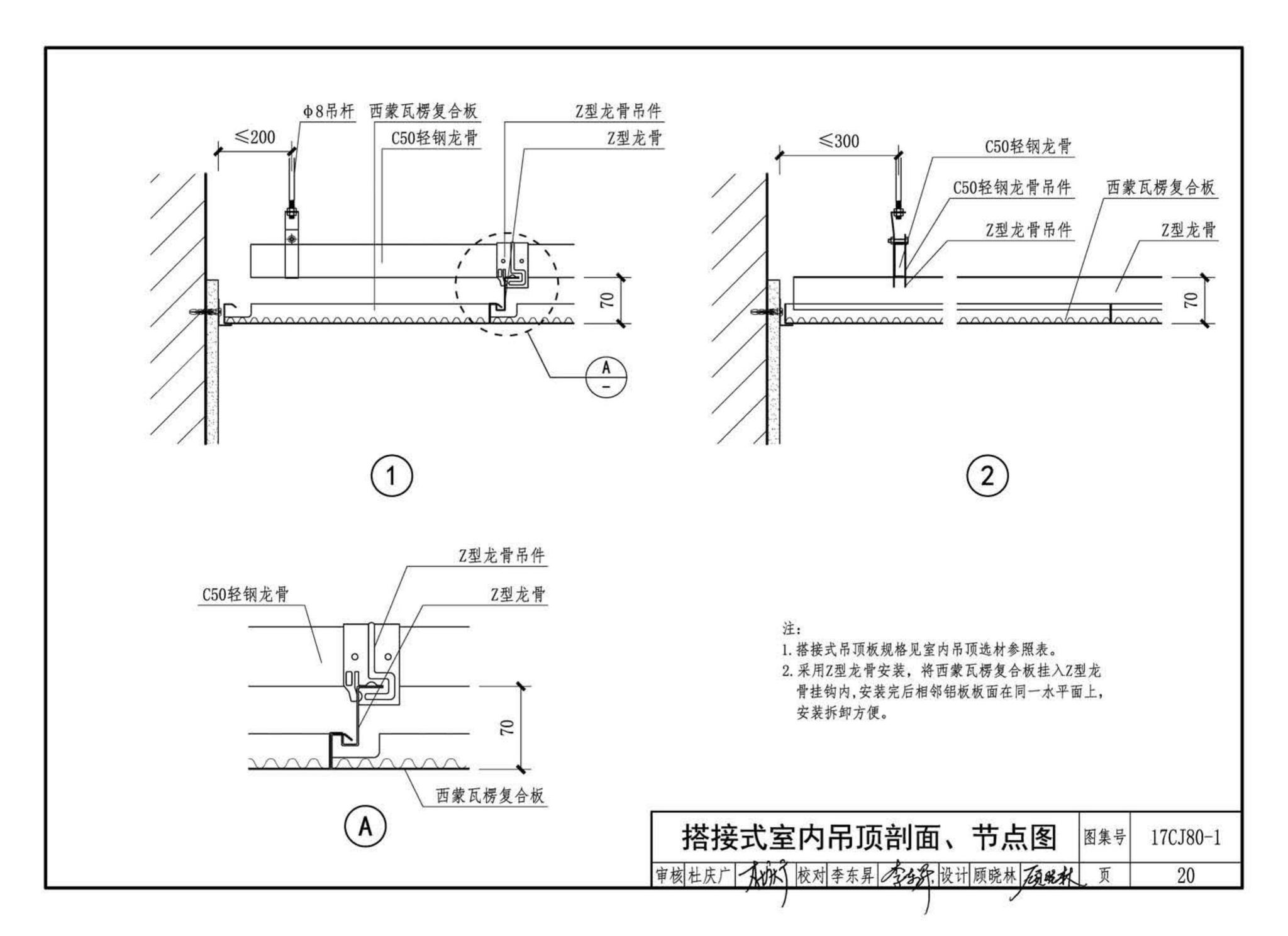 17CJ80-1--铝合金复合板建筑幕墙及装饰构造—BHOWA西蒙瓦楞复合板