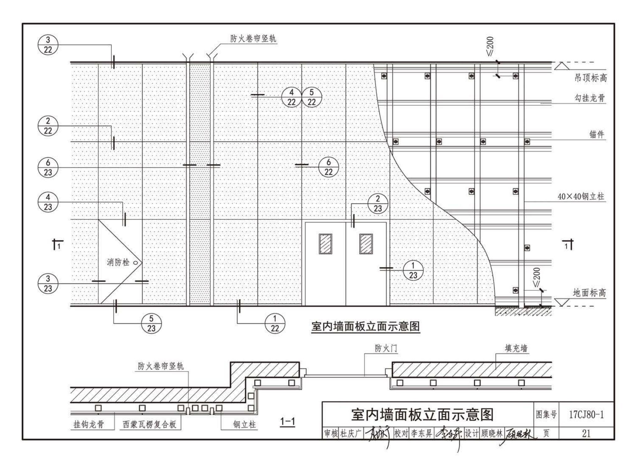 17CJ80-1--铝合金复合板建筑幕墙及装饰构造—BHOWA西蒙瓦楞复合板