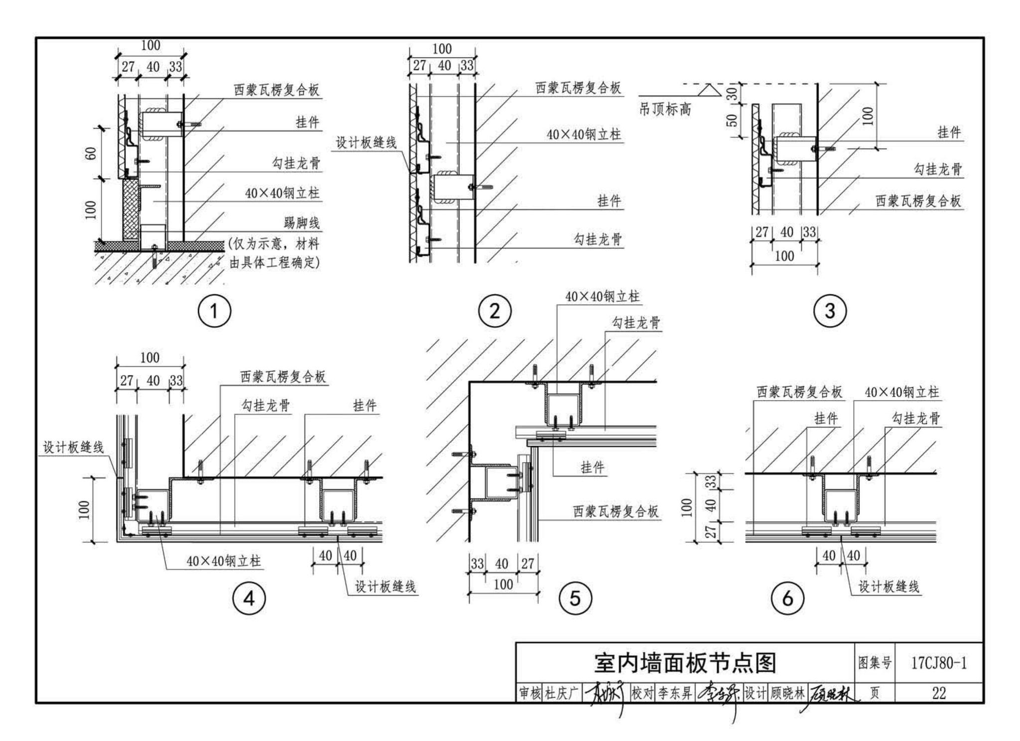 17CJ80-1--铝合金复合板建筑幕墙及装饰构造—BHOWA西蒙瓦楞复合板