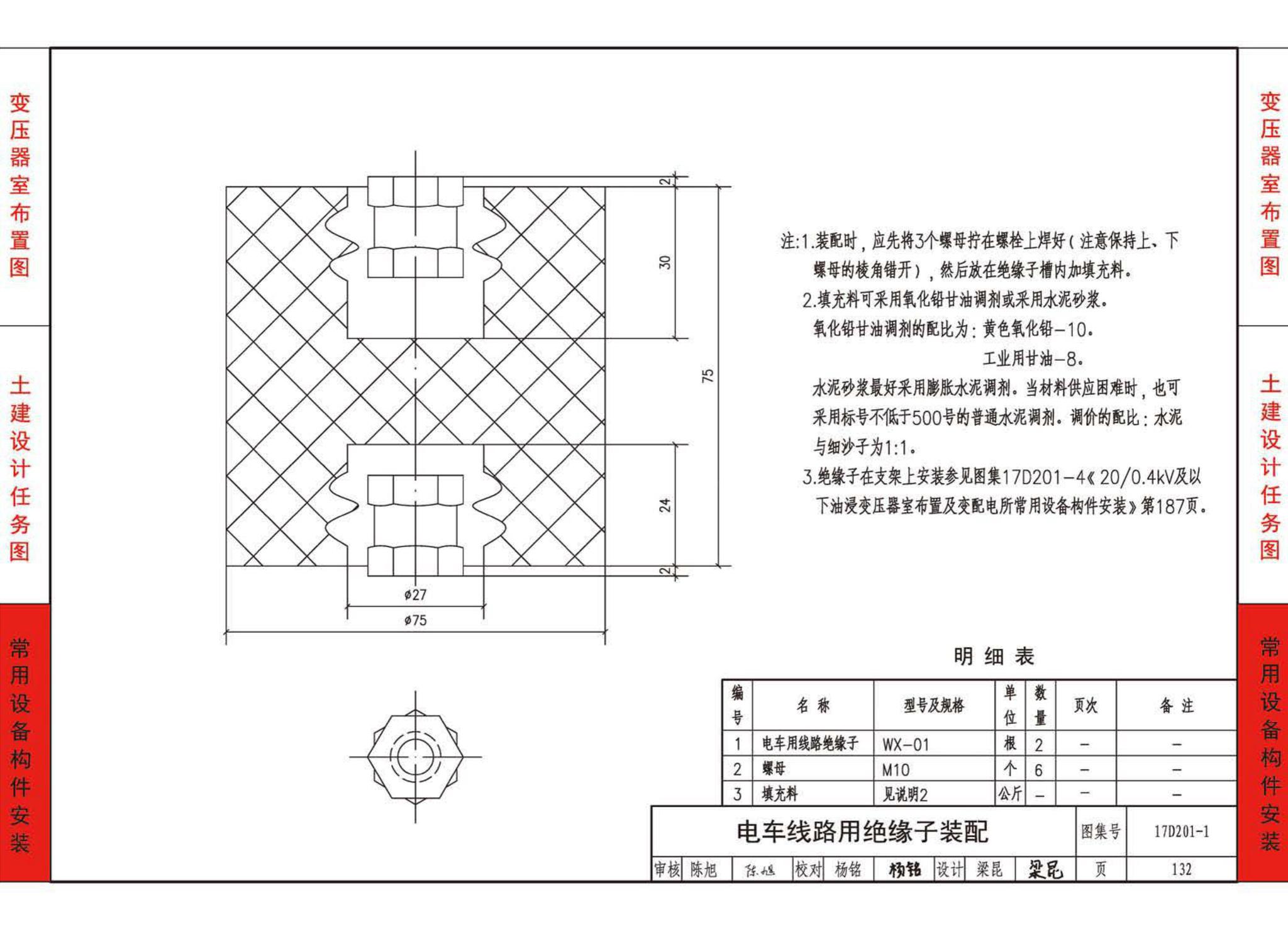 17D201-1--35/0.4kV附设式油浸变压器室布置