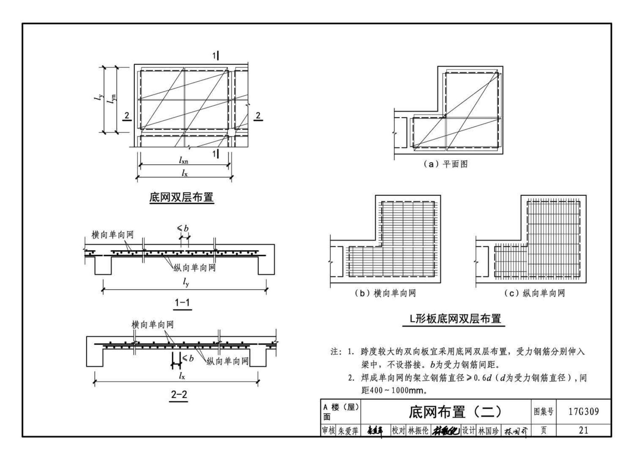 17G309--钢筋焊接网混凝土结构构造详图
