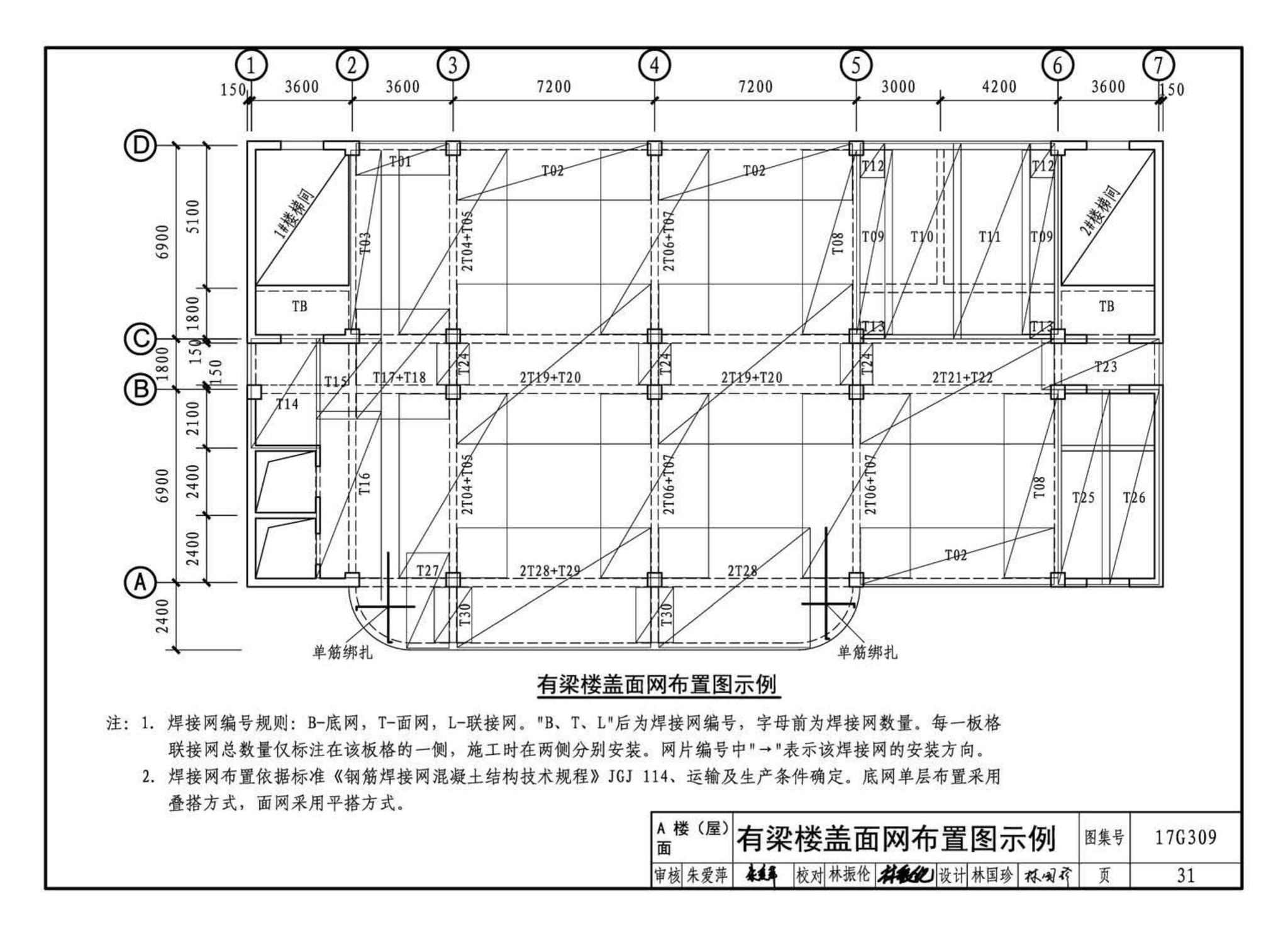 17G309--钢筋焊接网混凝土结构构造详图