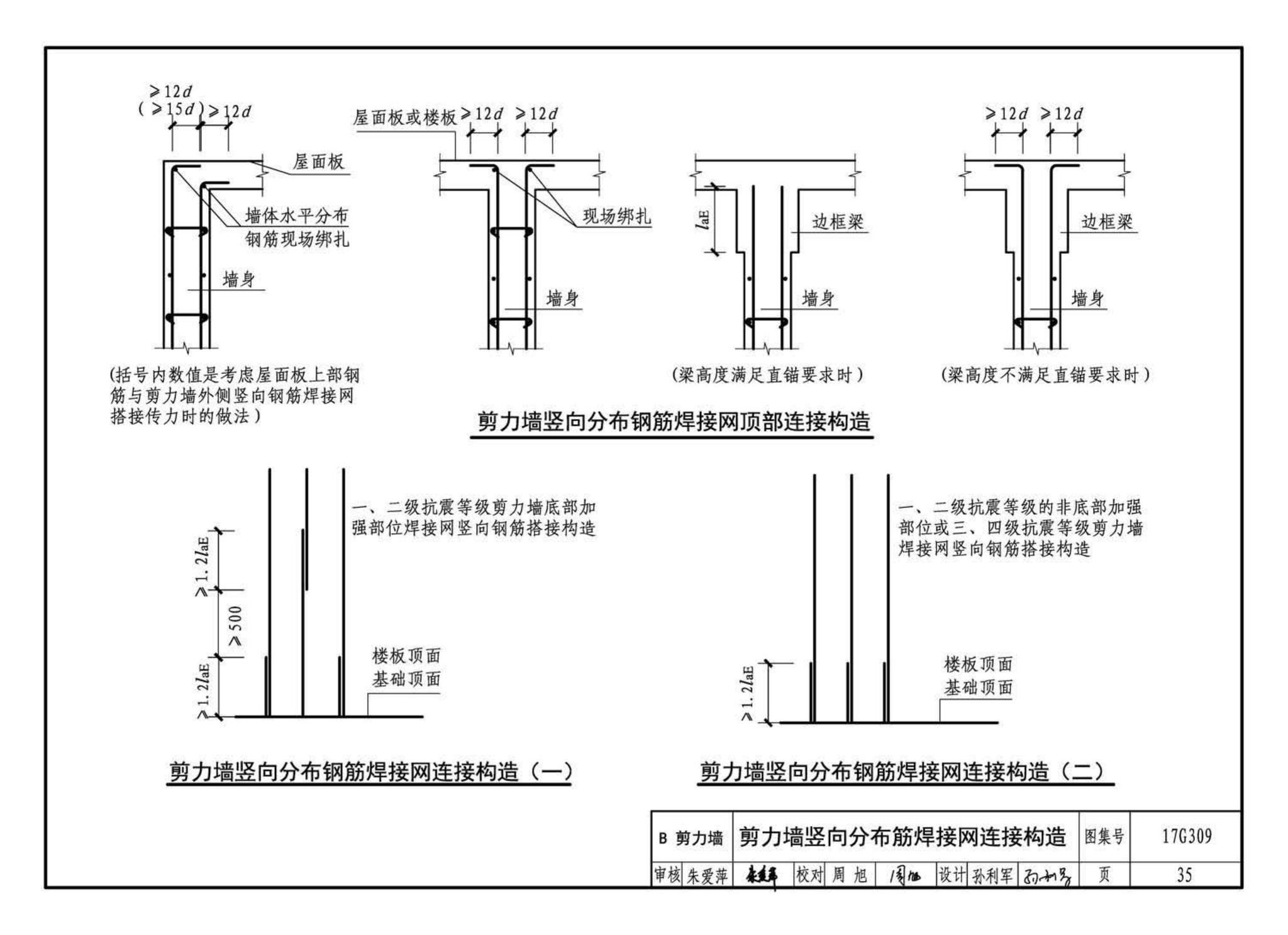 17G309--钢筋焊接网混凝土结构构造详图