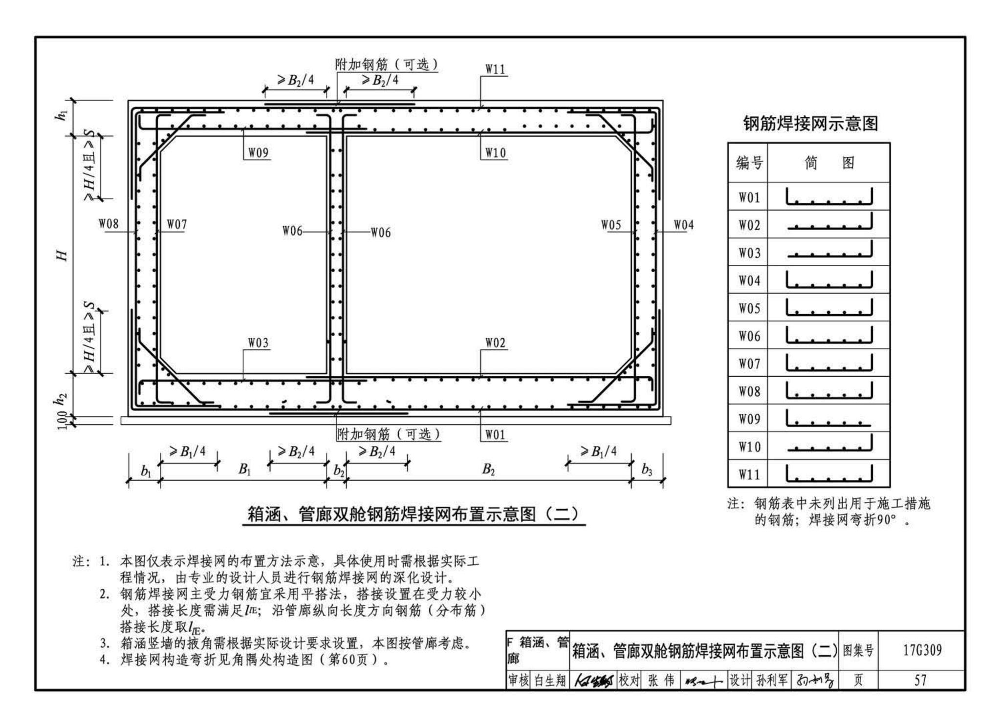 17G309--钢筋焊接网混凝土结构构造详图