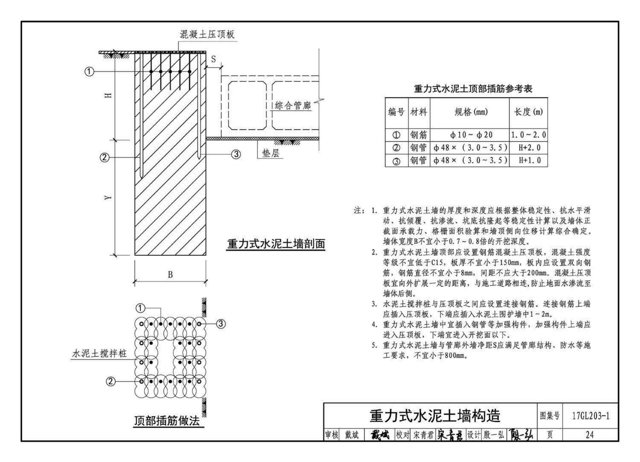 17GL203-1--综合管廊基坑支护