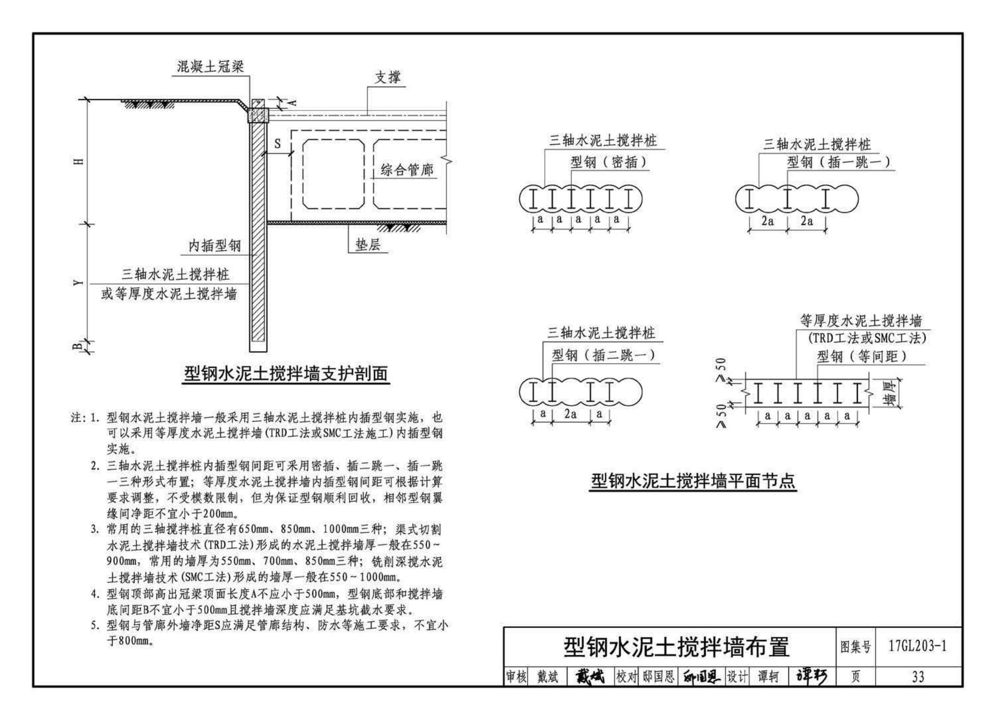 17GL203-1--综合管廊基坑支护