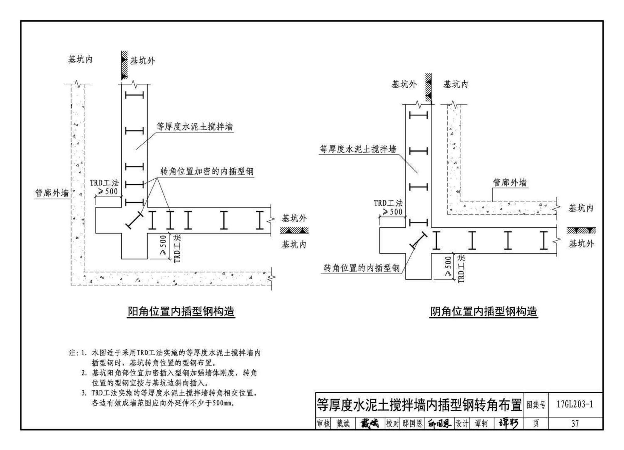 17GL203-1--综合管廊基坑支护