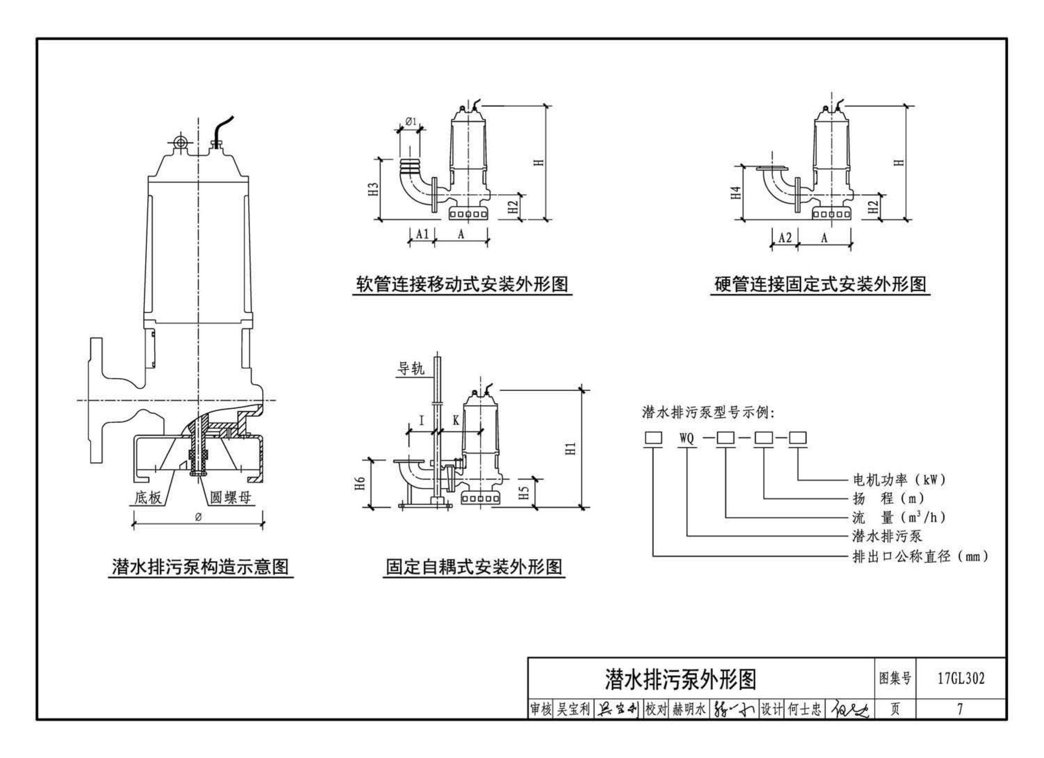 17GL301-17GL302--综合管廊给水管道及排水设施