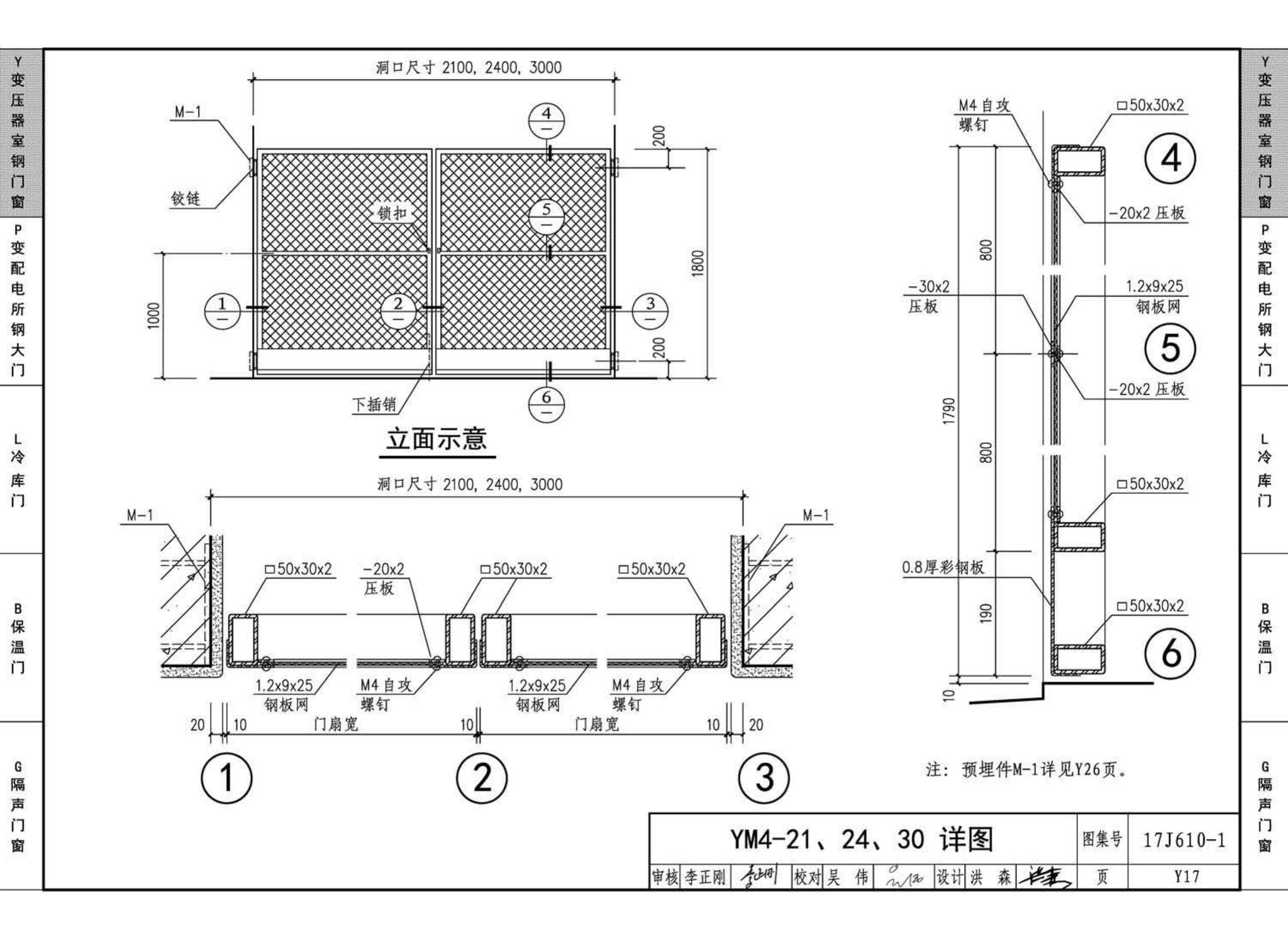 17J610-1--特种门窗（一）