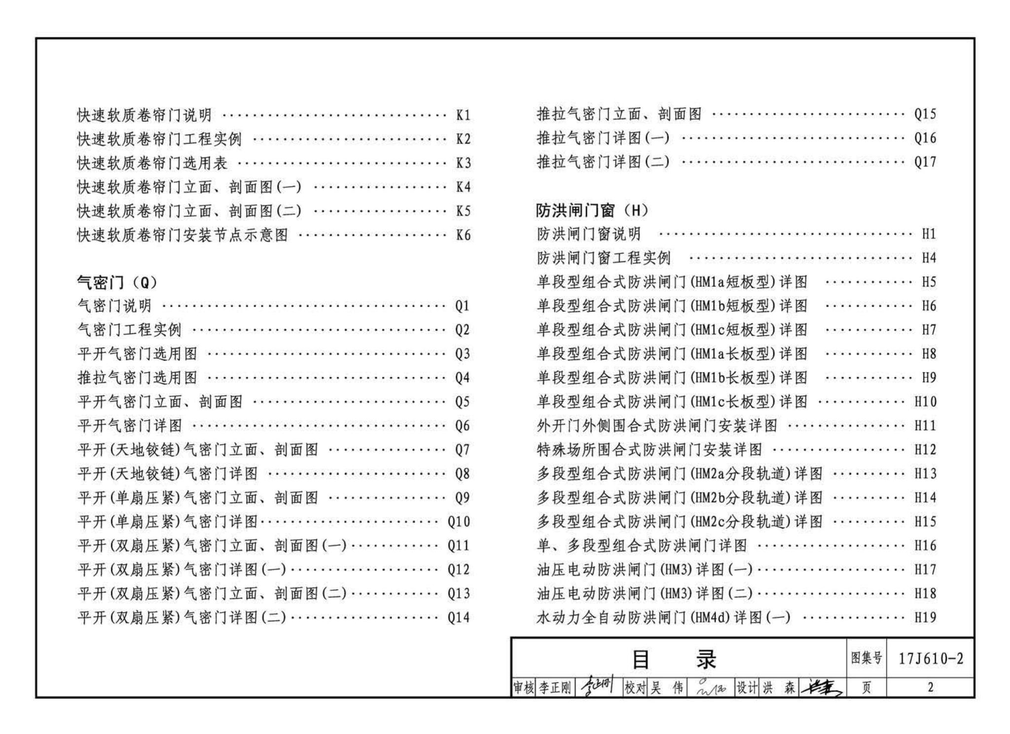 17J610-2--特种门窗（二）