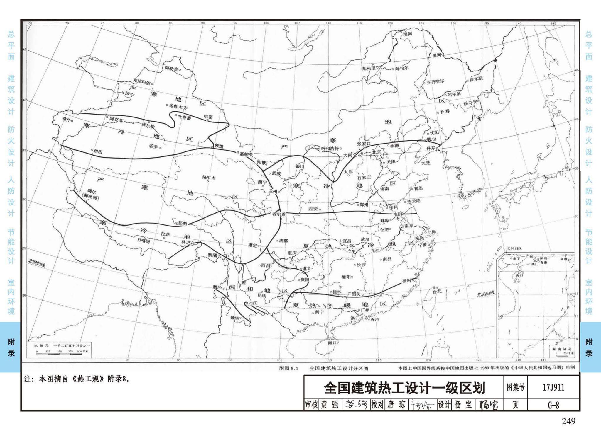 17J911--建筑专业设计常用数据