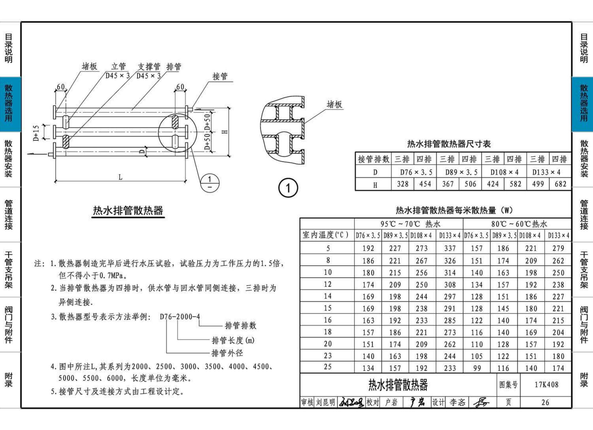 17K408--散热器选用与管道安装