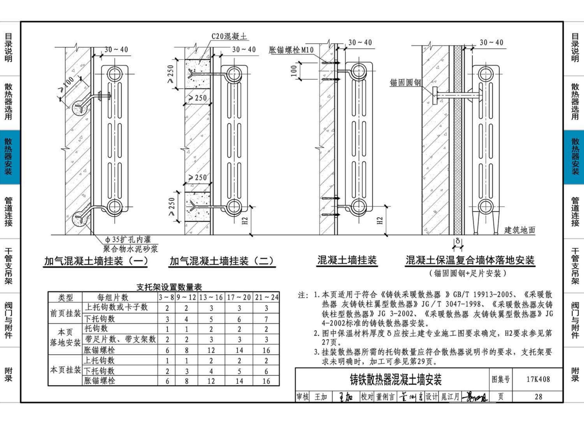 17K408--散热器选用与管道安装