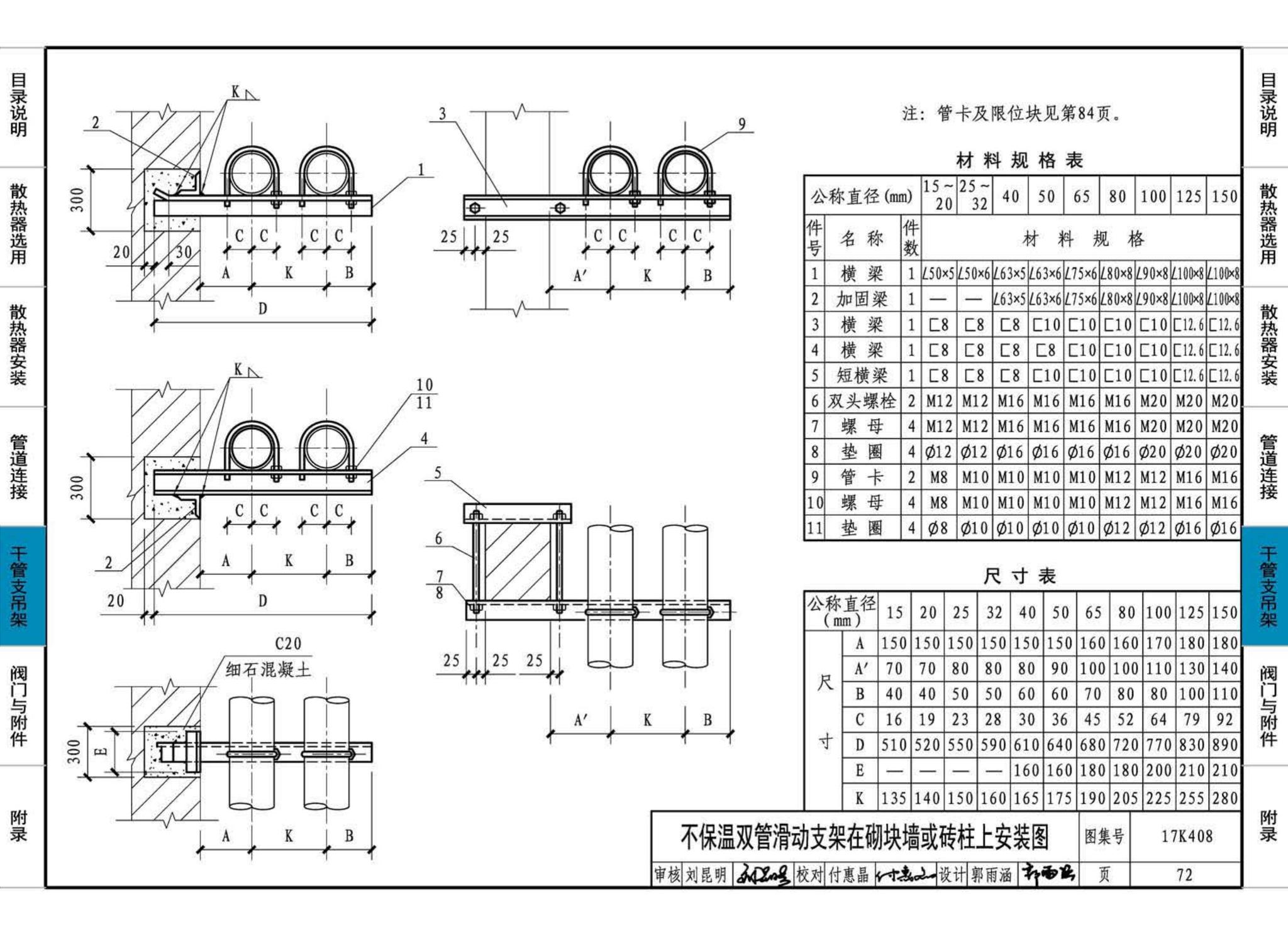 17K408--散热器选用与管道安装