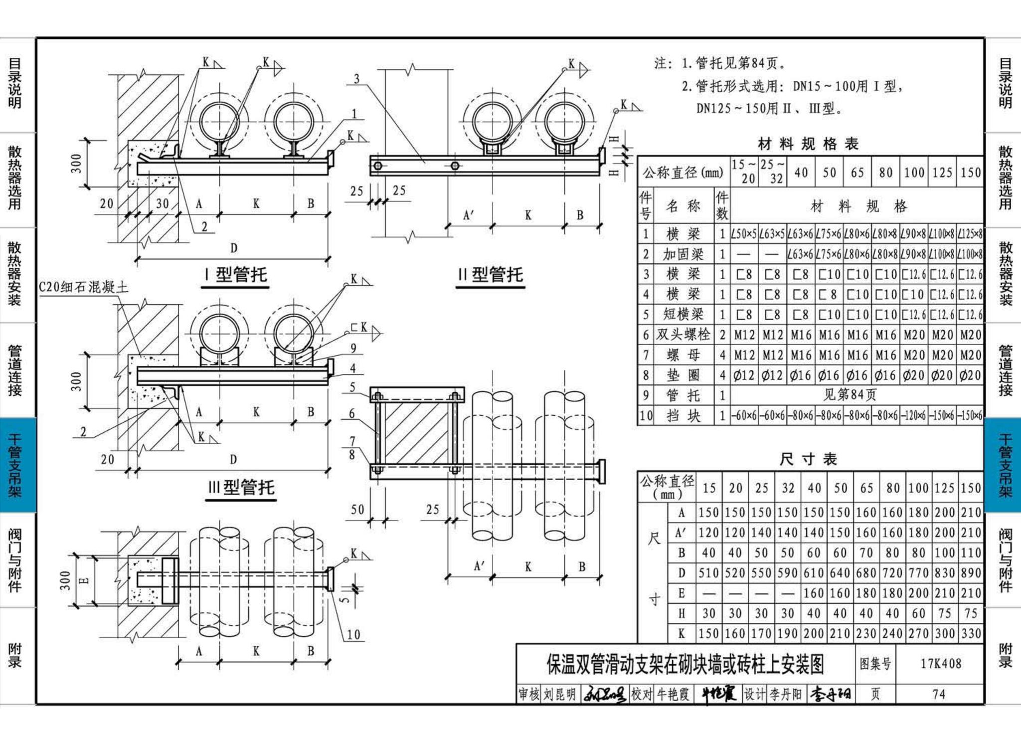 17K408--散热器选用与管道安装