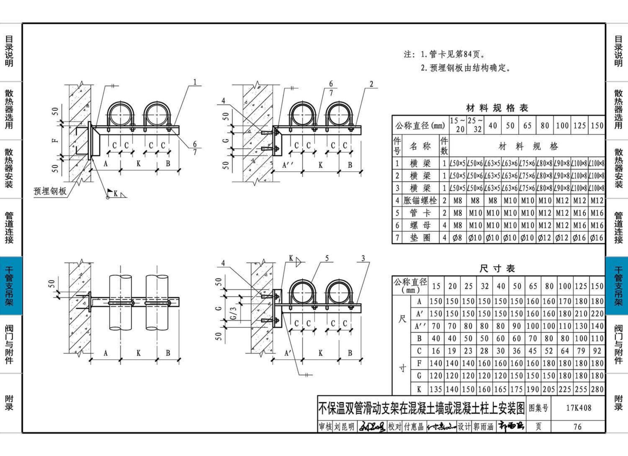 17K408--散热器选用与管道安装