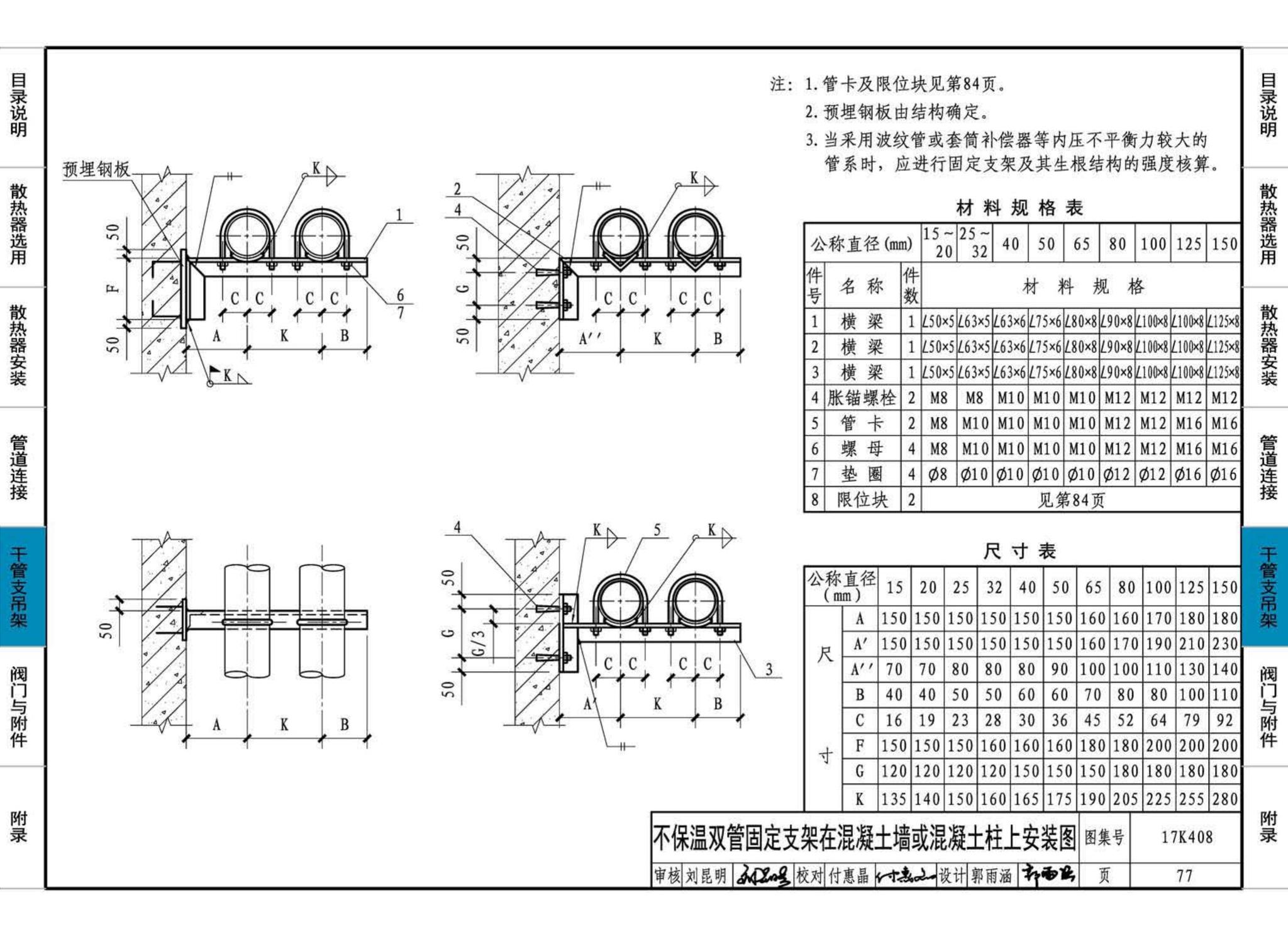 17K408--散热器选用与管道安装