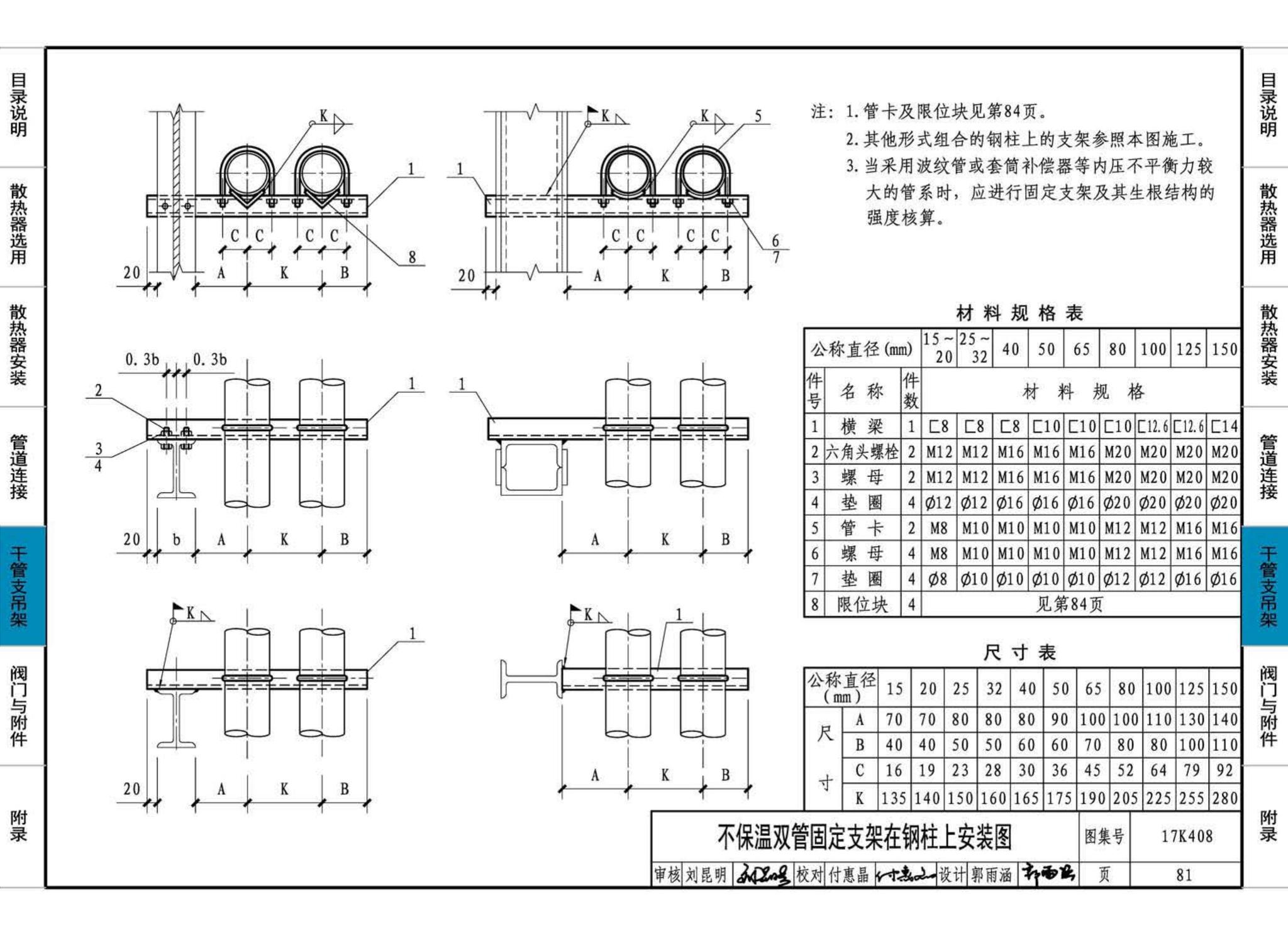 17K408--散热器选用与管道安装