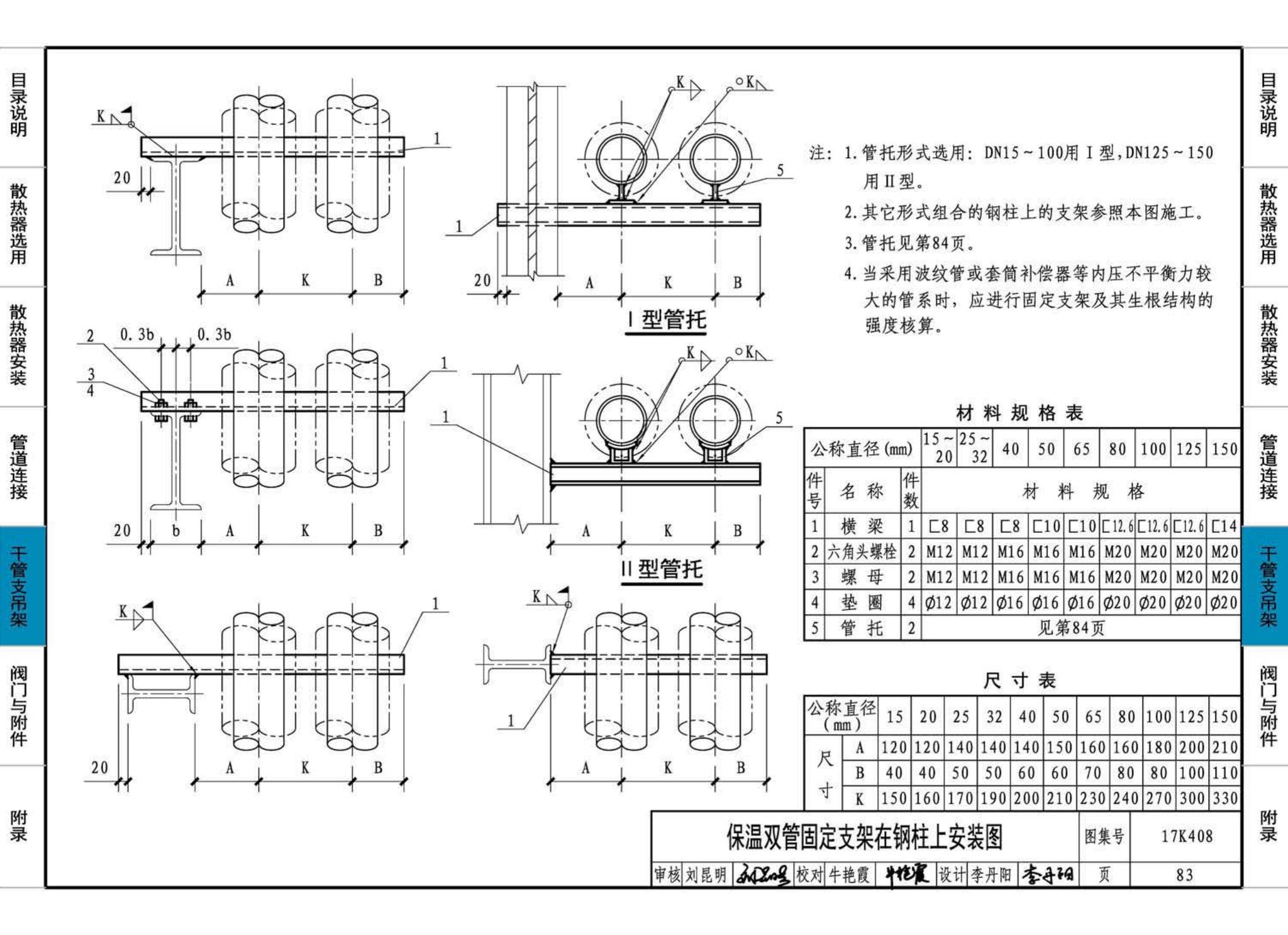 17K408--散热器选用与管道安装