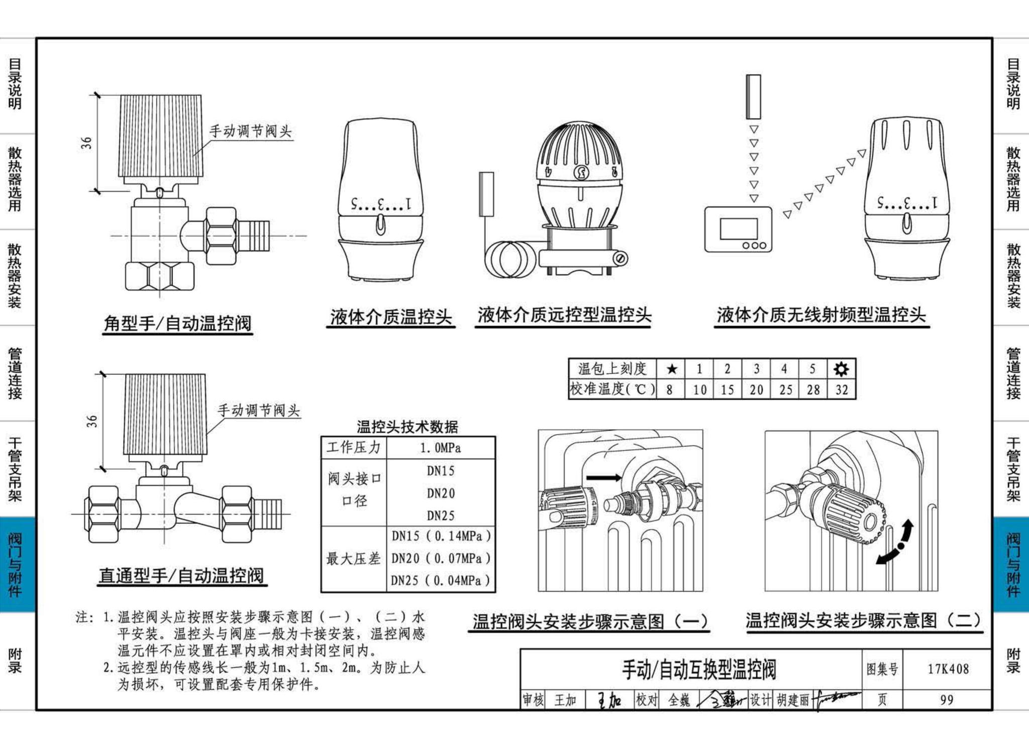 17K408--散热器选用与管道安装