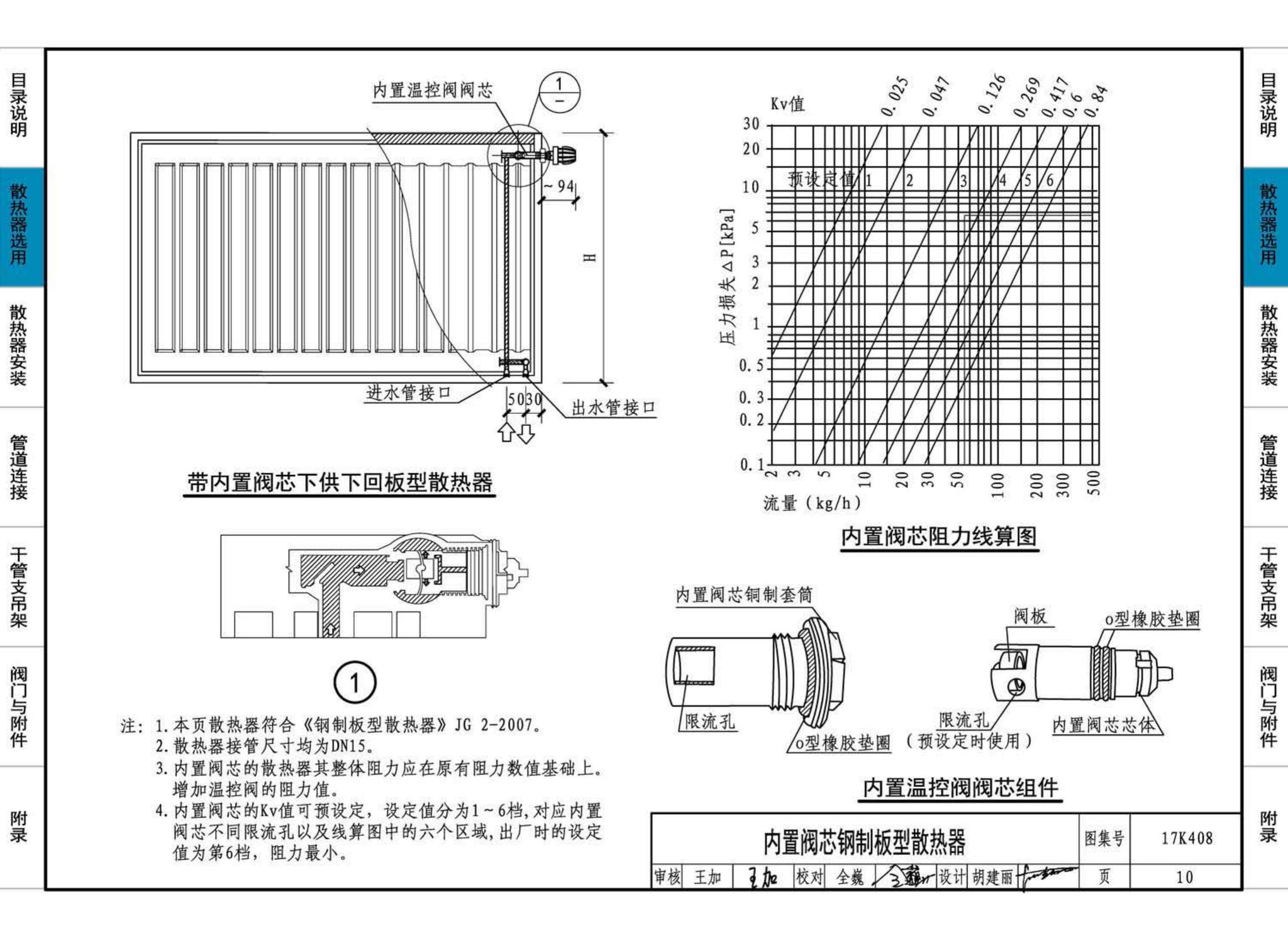 17K408--散热器选用与管道安装