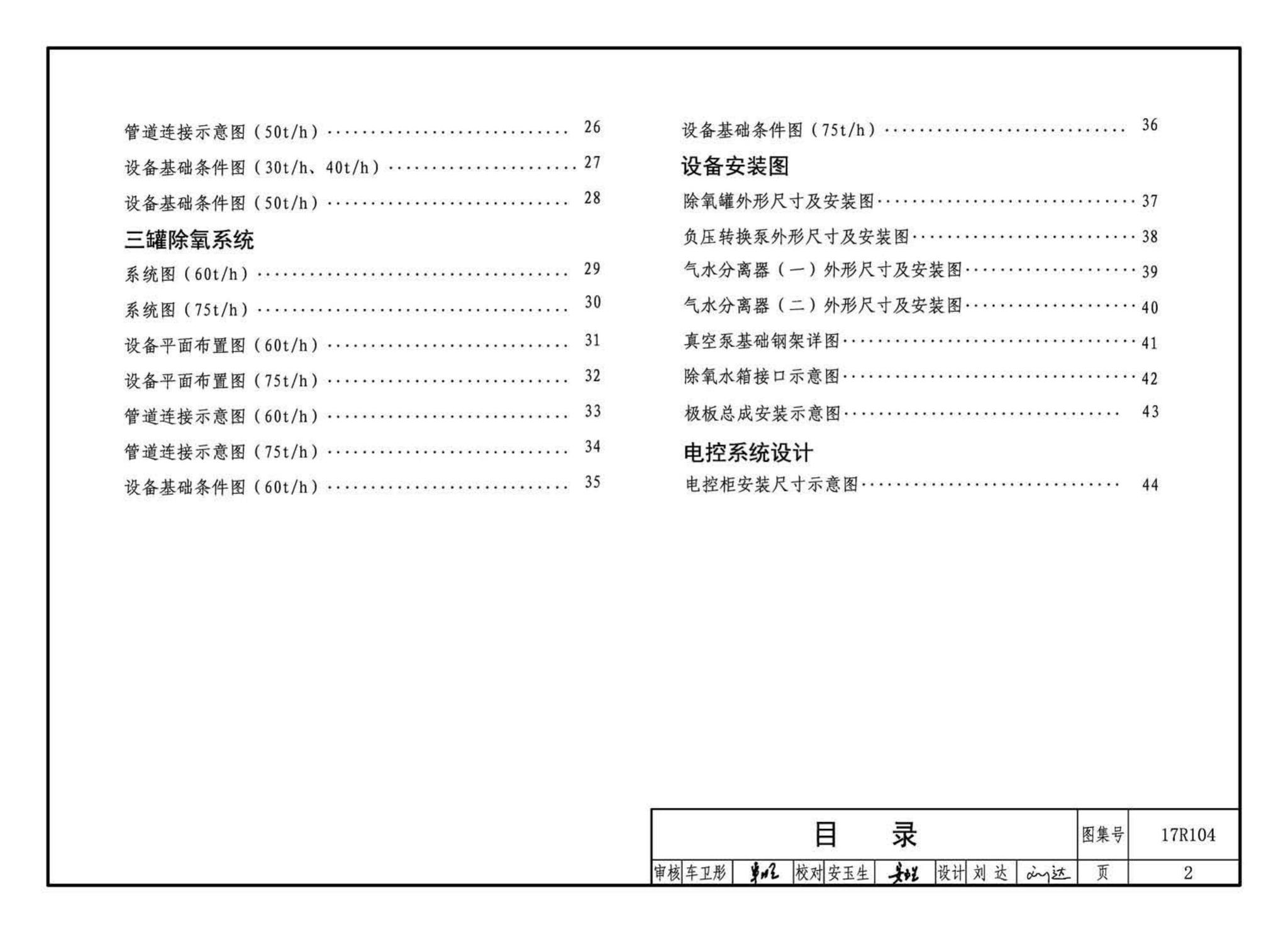 17R104--联合除氧系统设计与安装