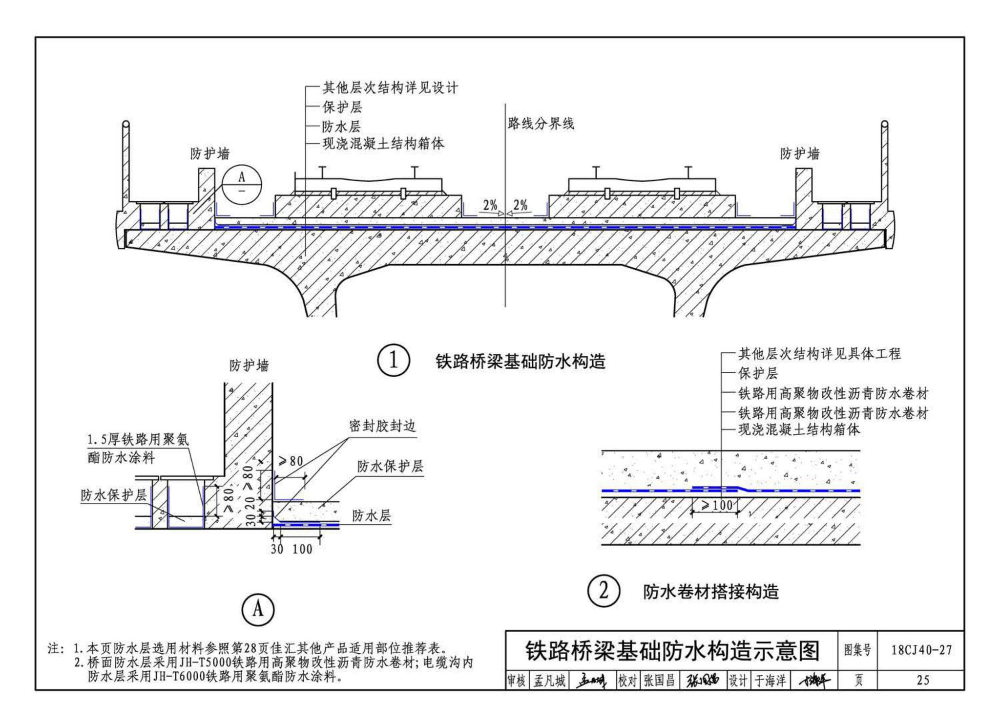 18CJ40-27--建筑防水系统构造 (二十七)