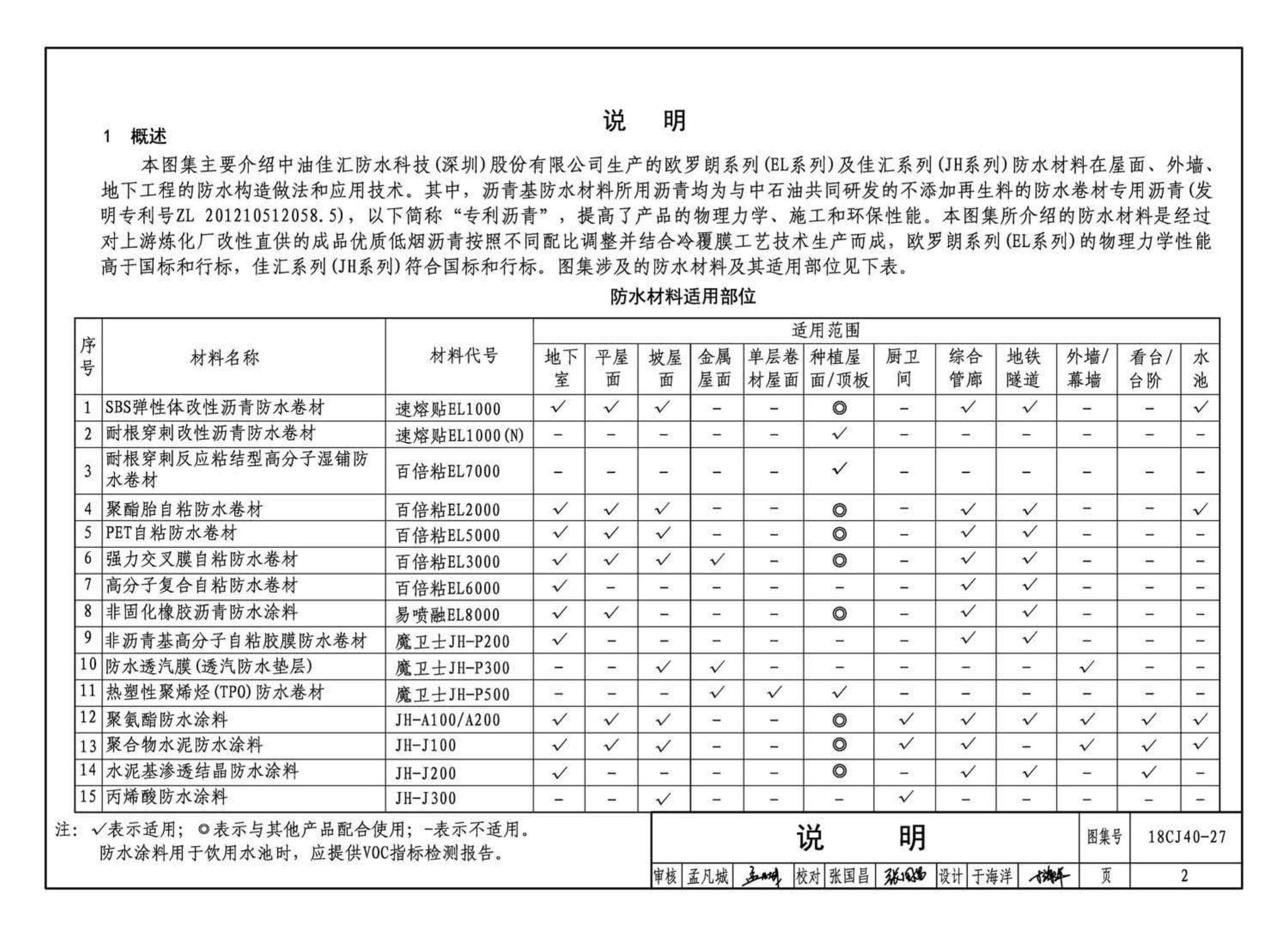 18CJ40-27--建筑防水系统构造 (二十七)