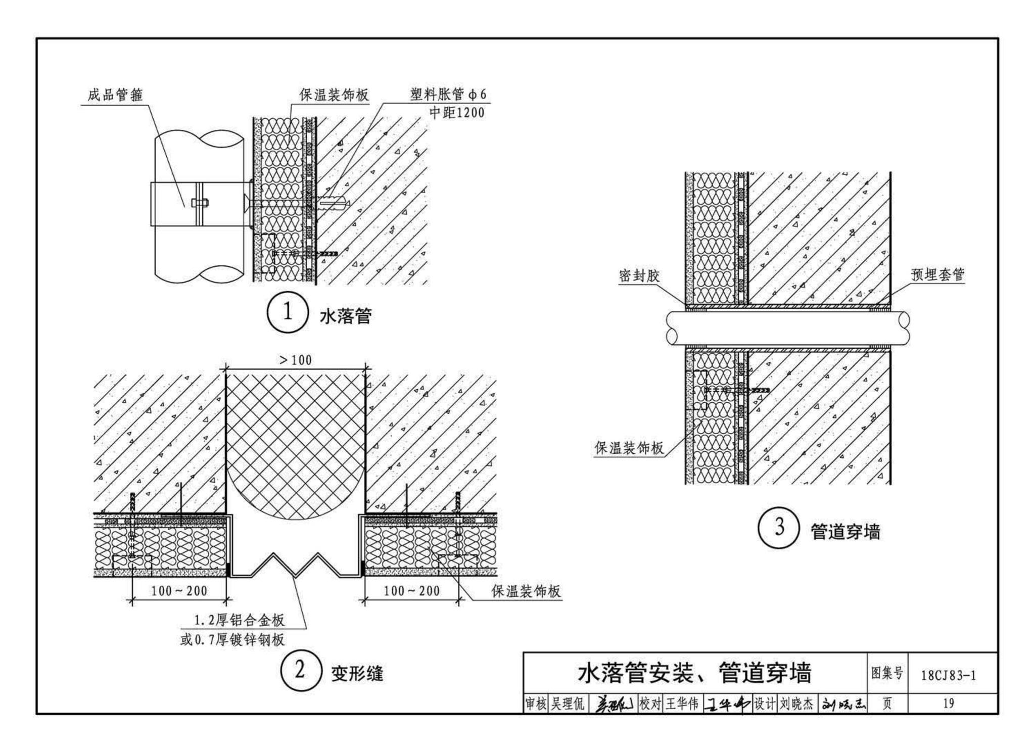 18CJ83-1--外墙外保温系统建筑构造(一)