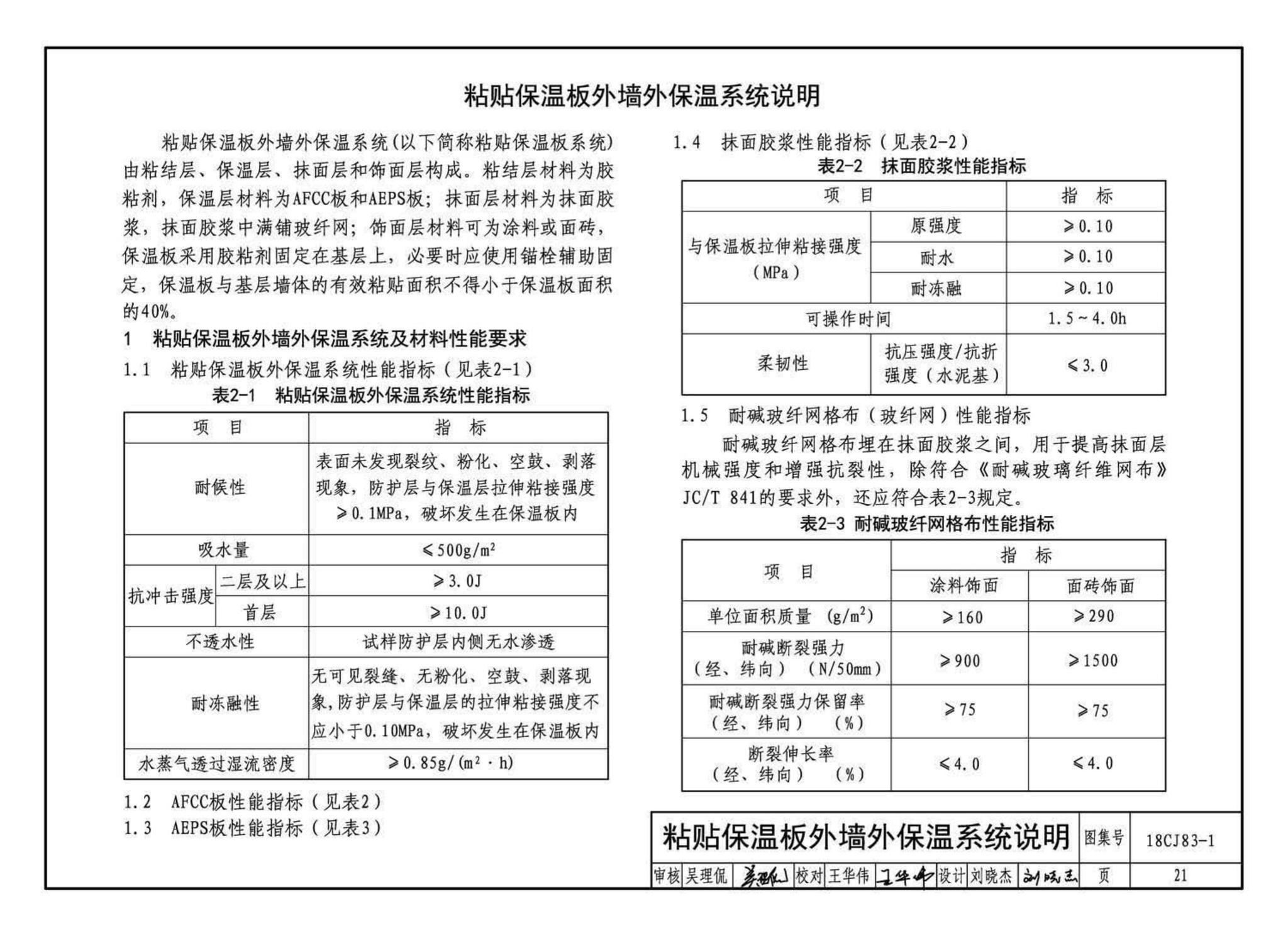 18CJ83-1--外墙外保温系统建筑构造(一)