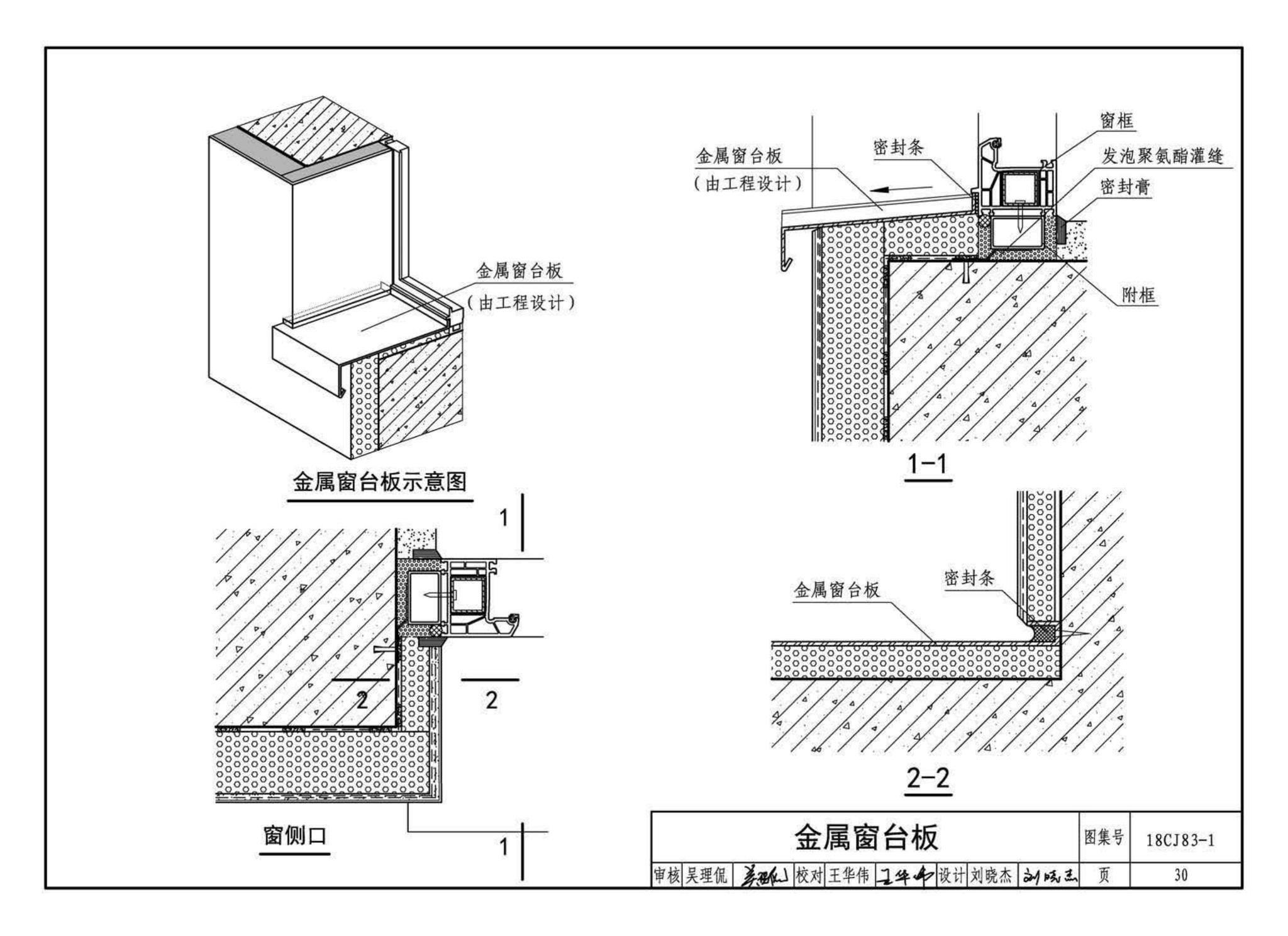 18CJ83-1--外墙外保温系统建筑构造(一)