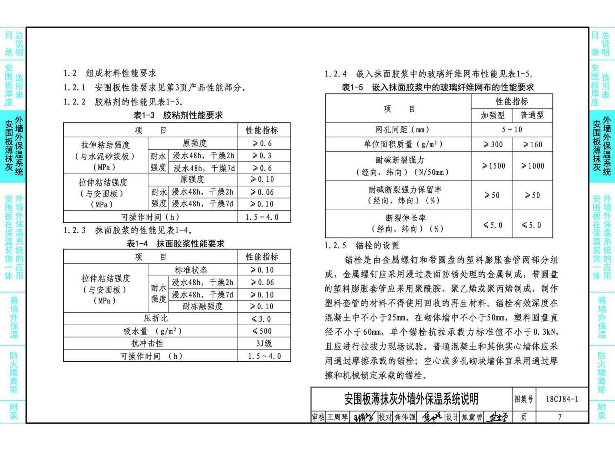 18CJ84-1--AW网织增强保温板(安围板)建筑构造