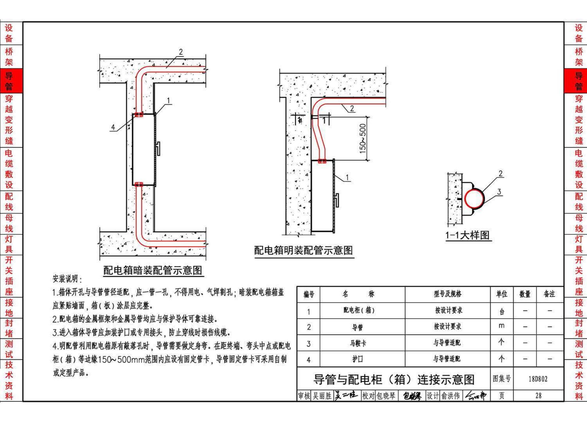 18D802--建筑电气工程施工安装