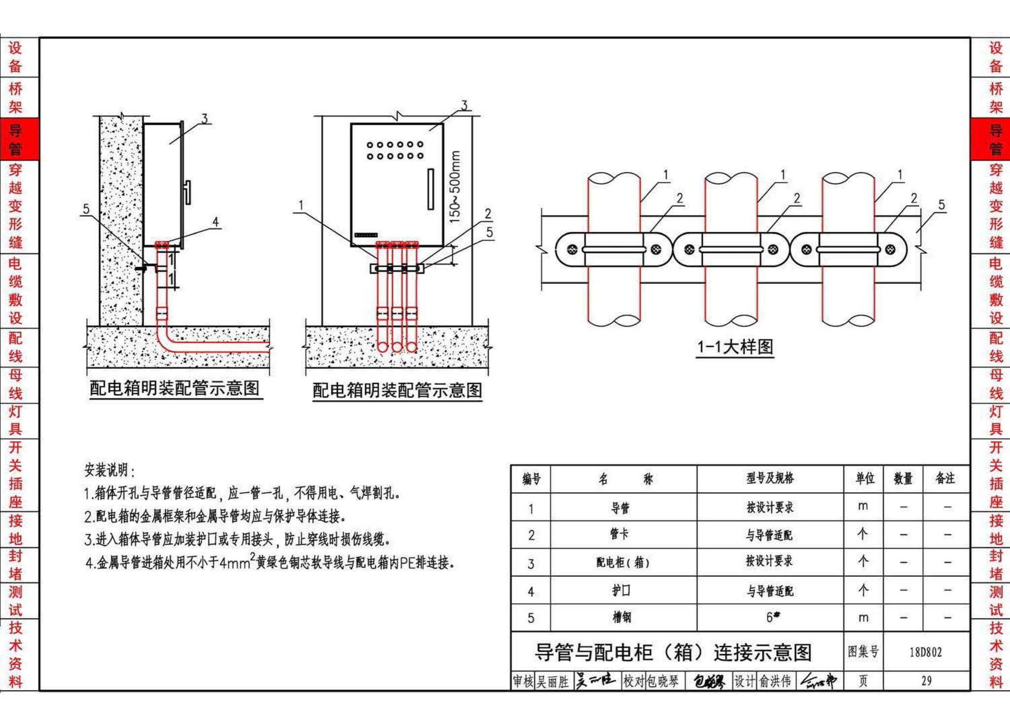 18D802--建筑电气工程施工安装