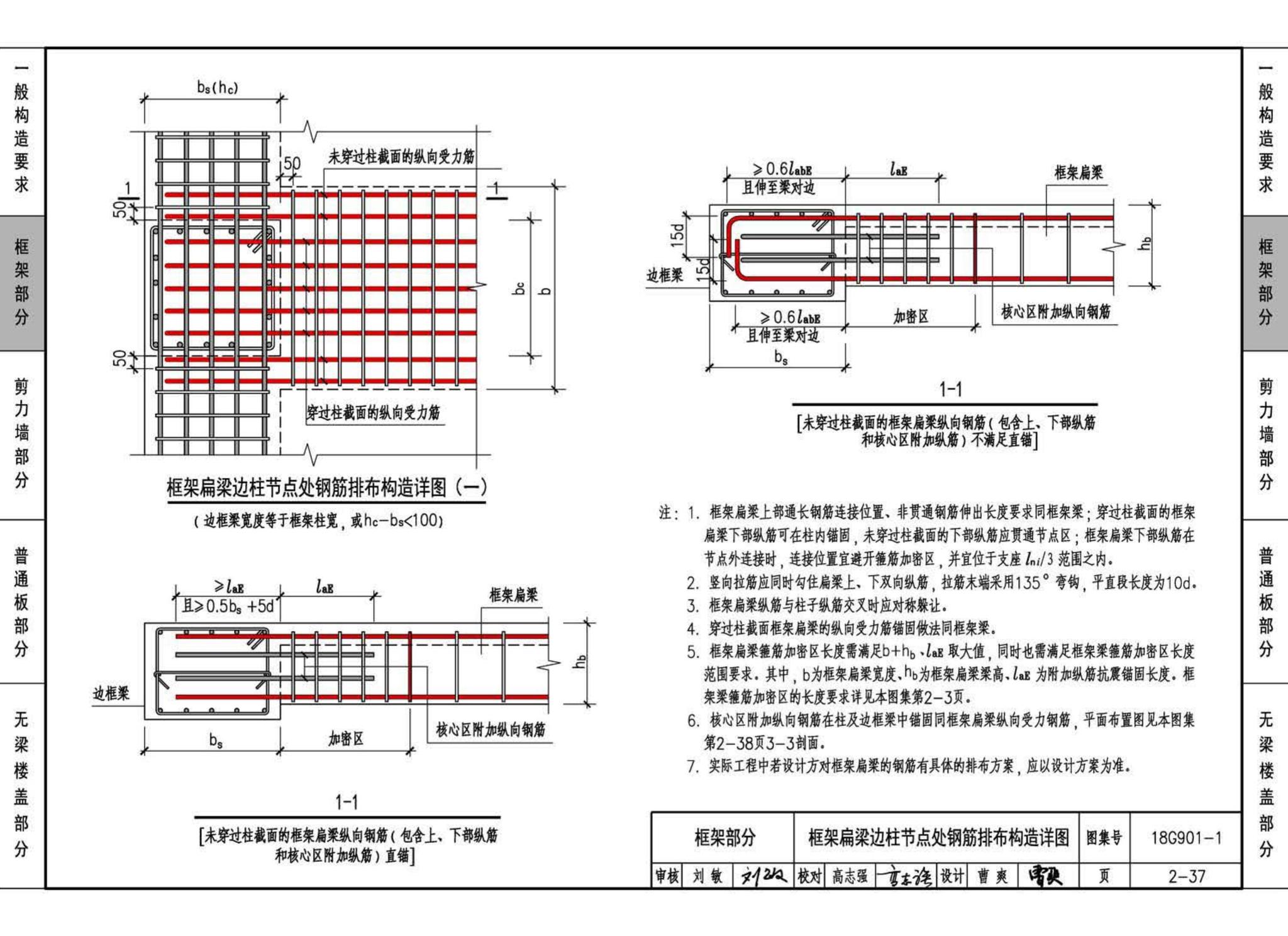 18G901-1--混凝土结构施工钢筋排布规则与构造详图（现浇混凝土框架、剪力墙、梁、板）