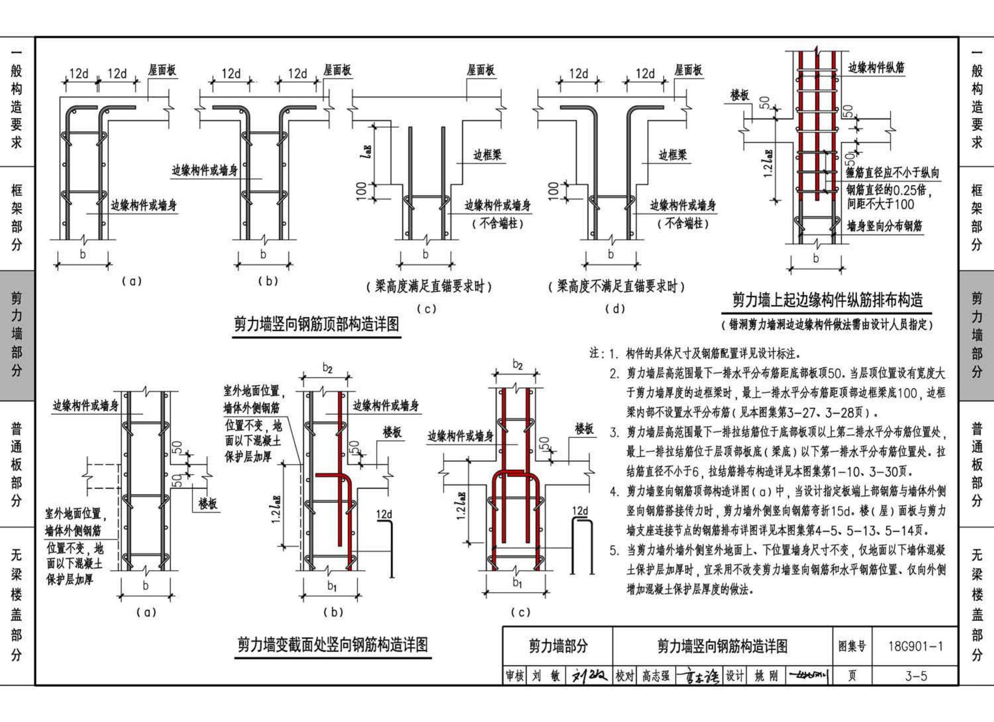 18G901-1--混凝土结构施工钢筋排布规则与构造详图（现浇混凝土框架、剪力墙、梁、板）