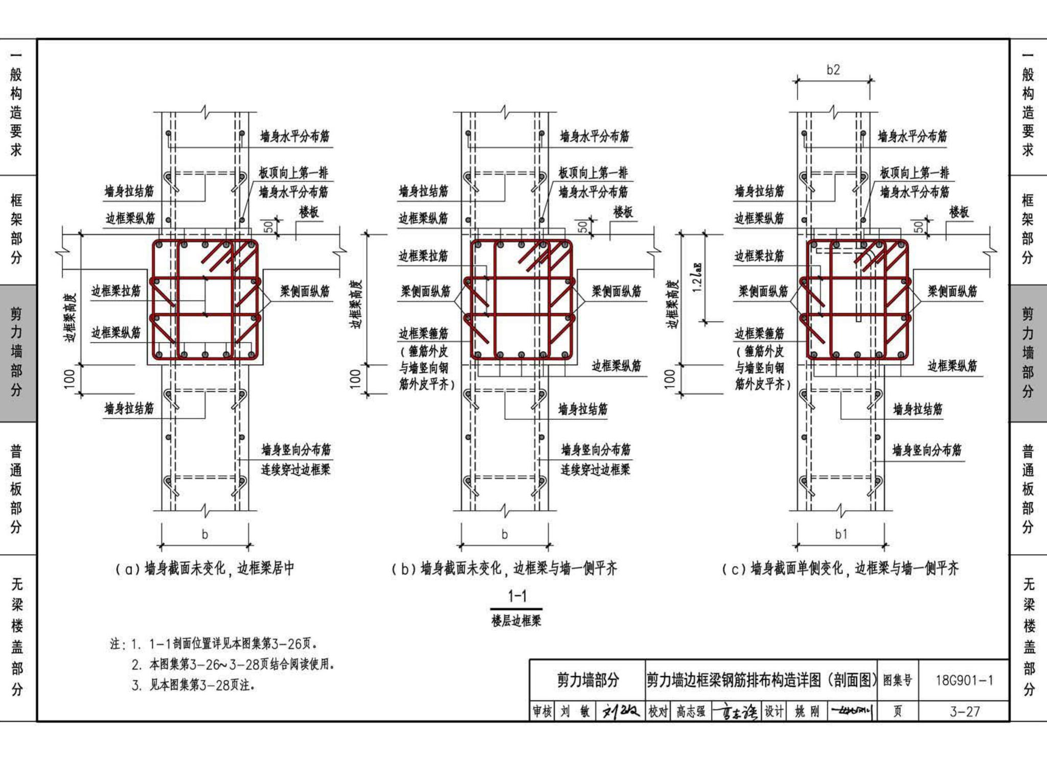 18G901-1--混凝土结构施工钢筋排布规则与构造详图（现浇混凝土框架、剪力墙、梁、板）