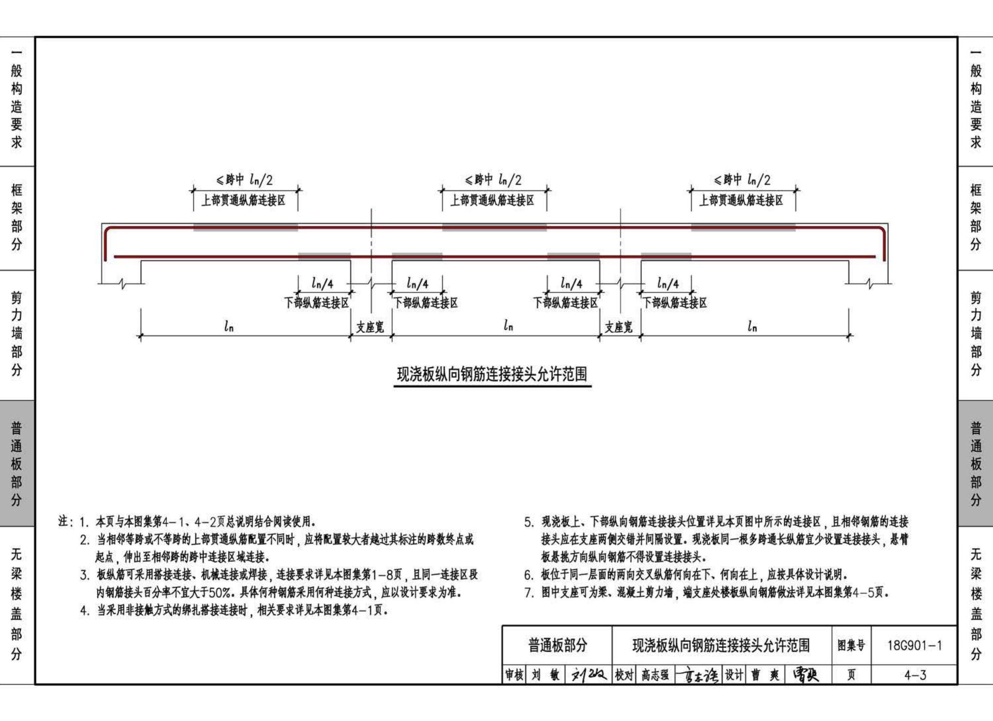 18G901-1--混凝土结构施工钢筋排布规则与构造详图（现浇混凝土框架、剪力墙、梁、板）