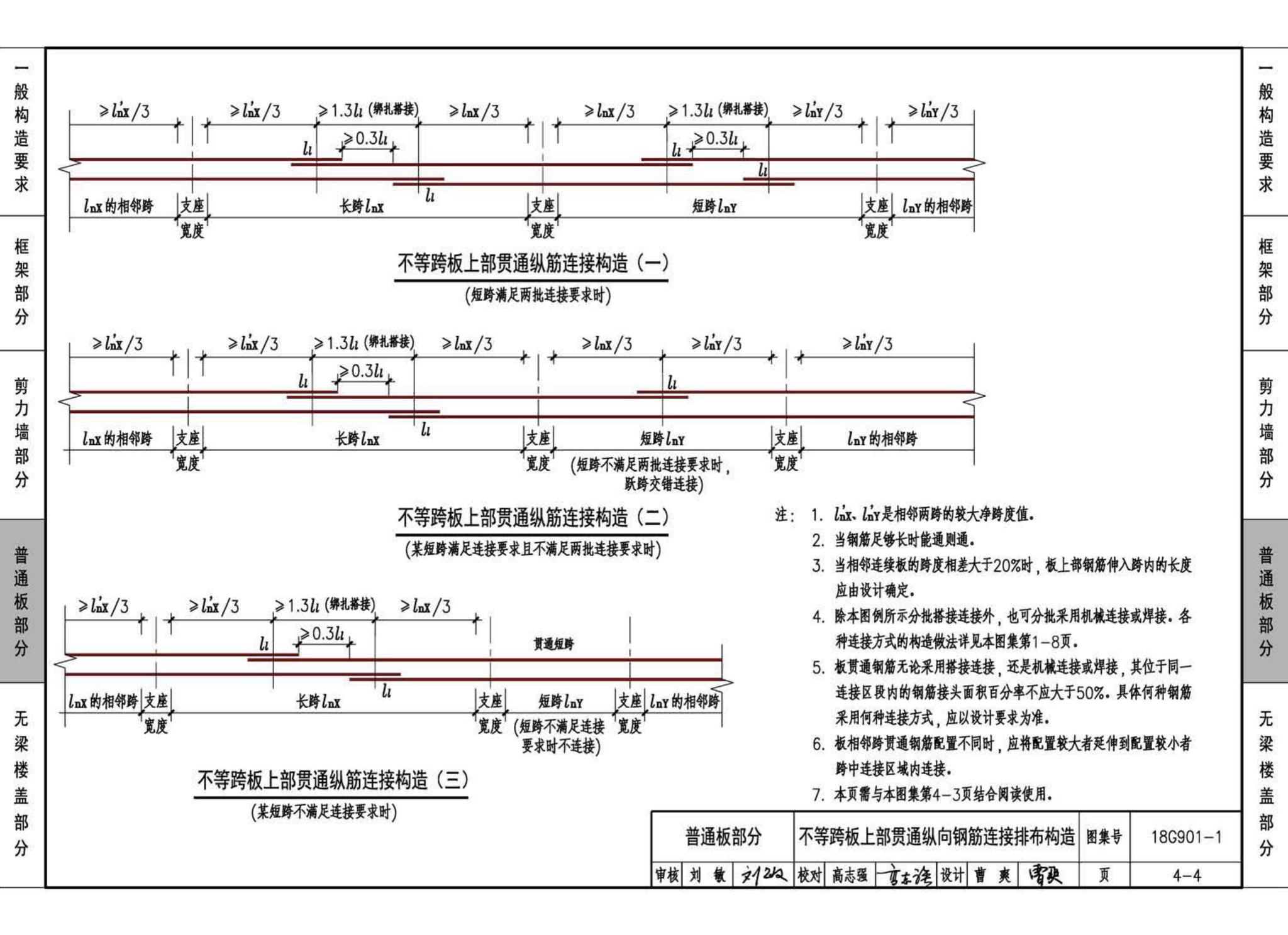 18G901-1--混凝土结构施工钢筋排布规则与构造详图（现浇混凝土框架、剪力墙、梁、板）